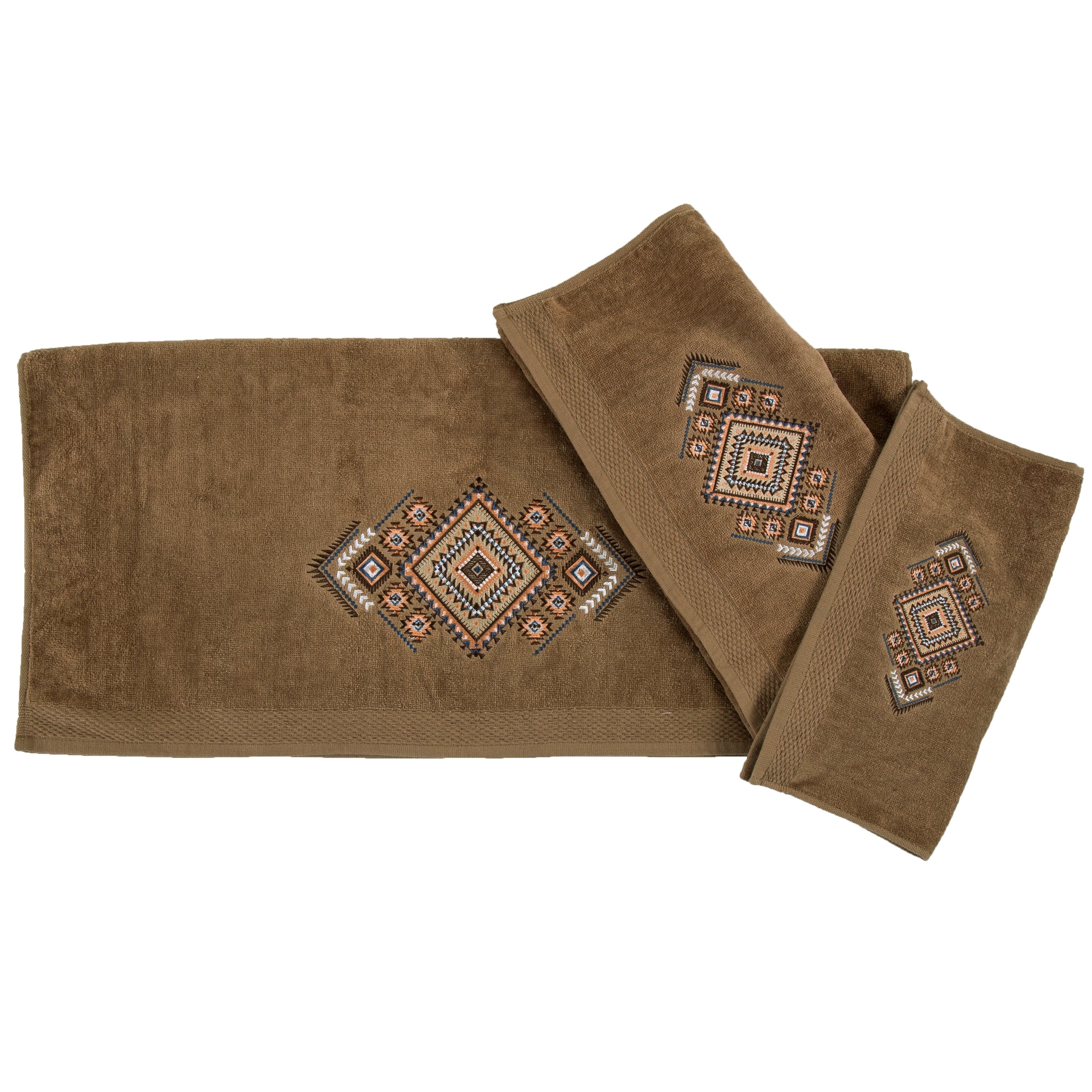 Sedona Aztec 3PC Bath Towel Set