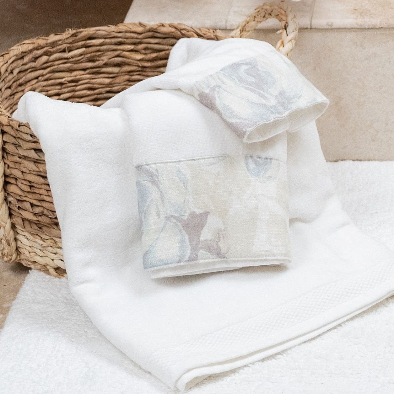 Rosaline Linen 3PC Towel Set