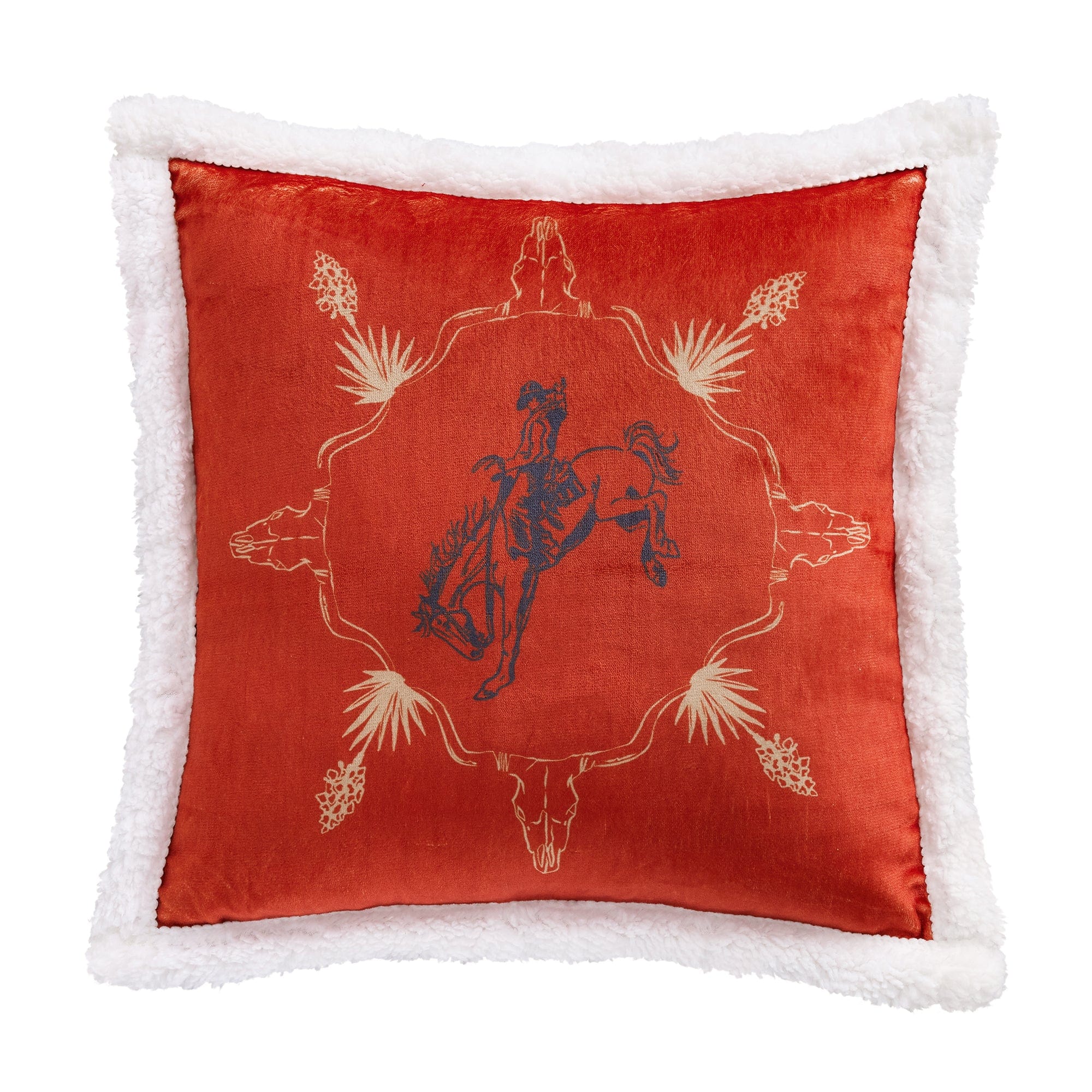 Marfa Campfire Sherpa Throw