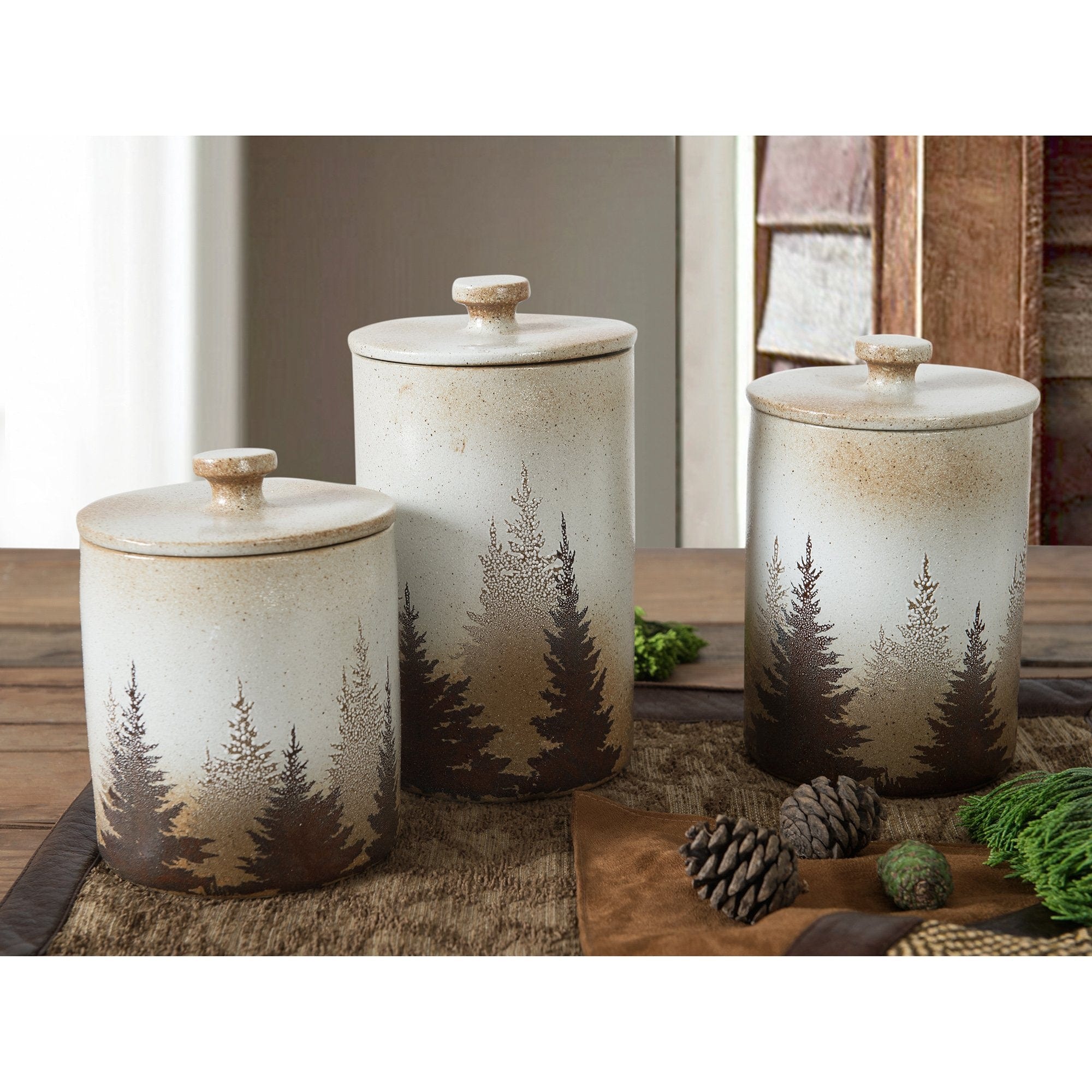 Clearwater Pines 3PC Canister Set