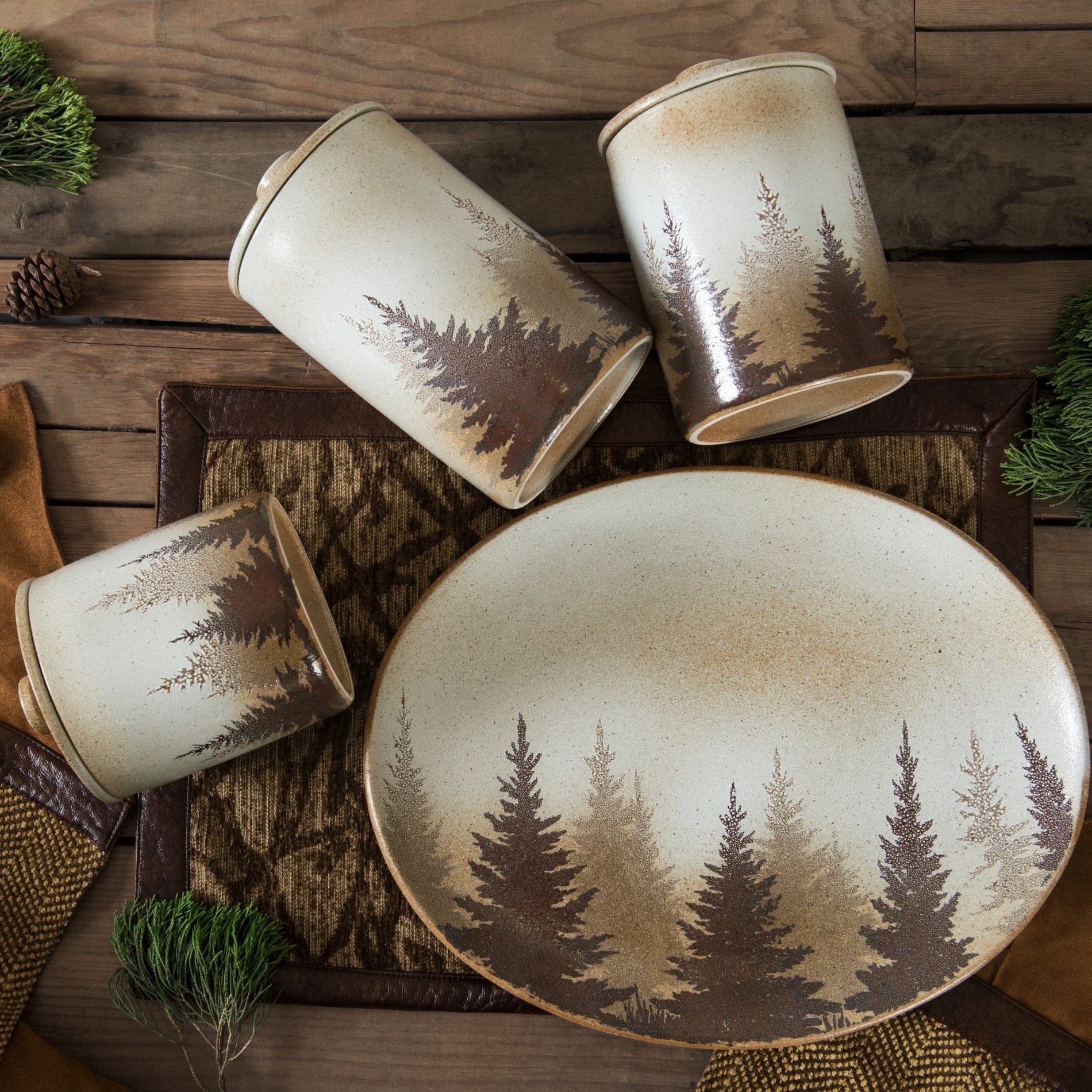 Clearwater Pines 3PC Canister Set