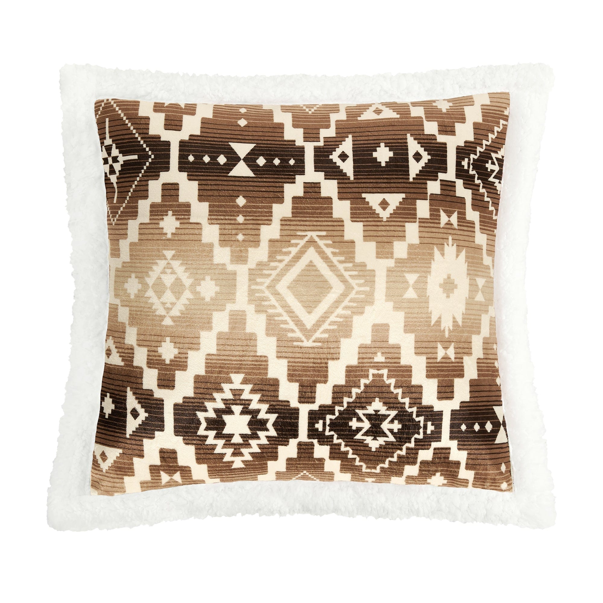 Chalet Aztec Campfire Sherpa Throw