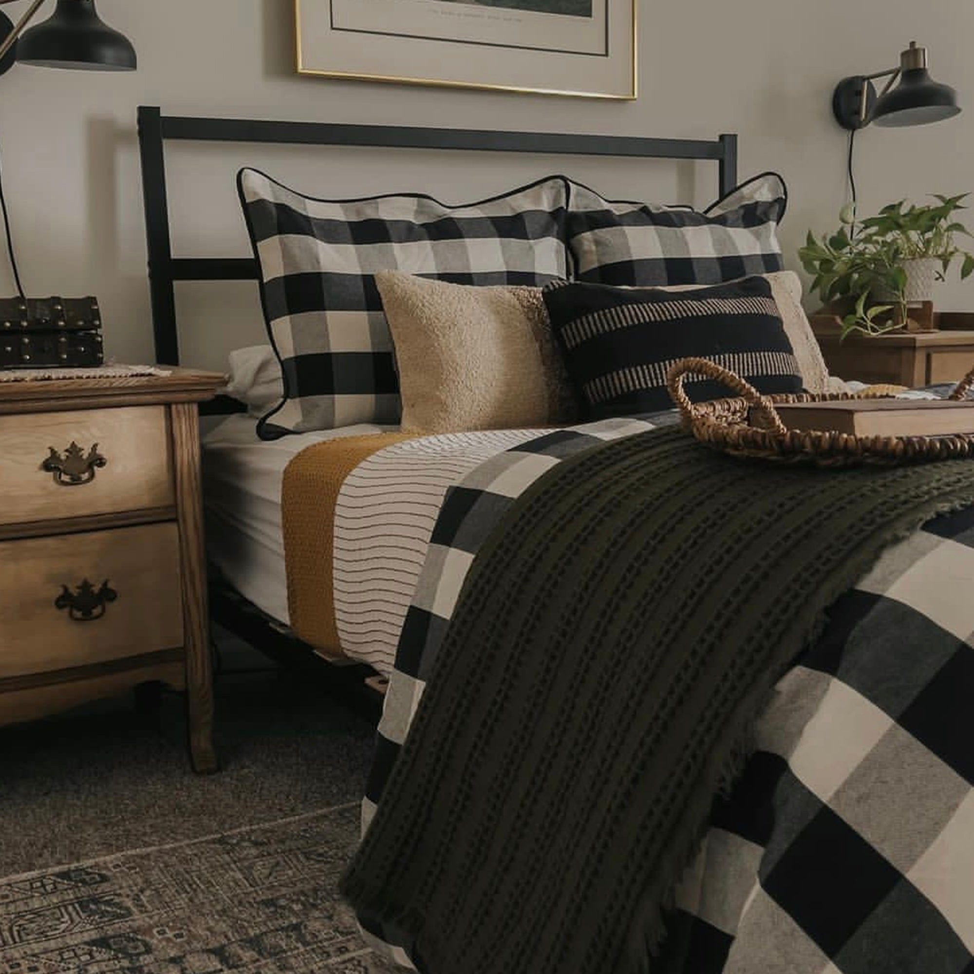 Camille Buffalo Check Comforter Set