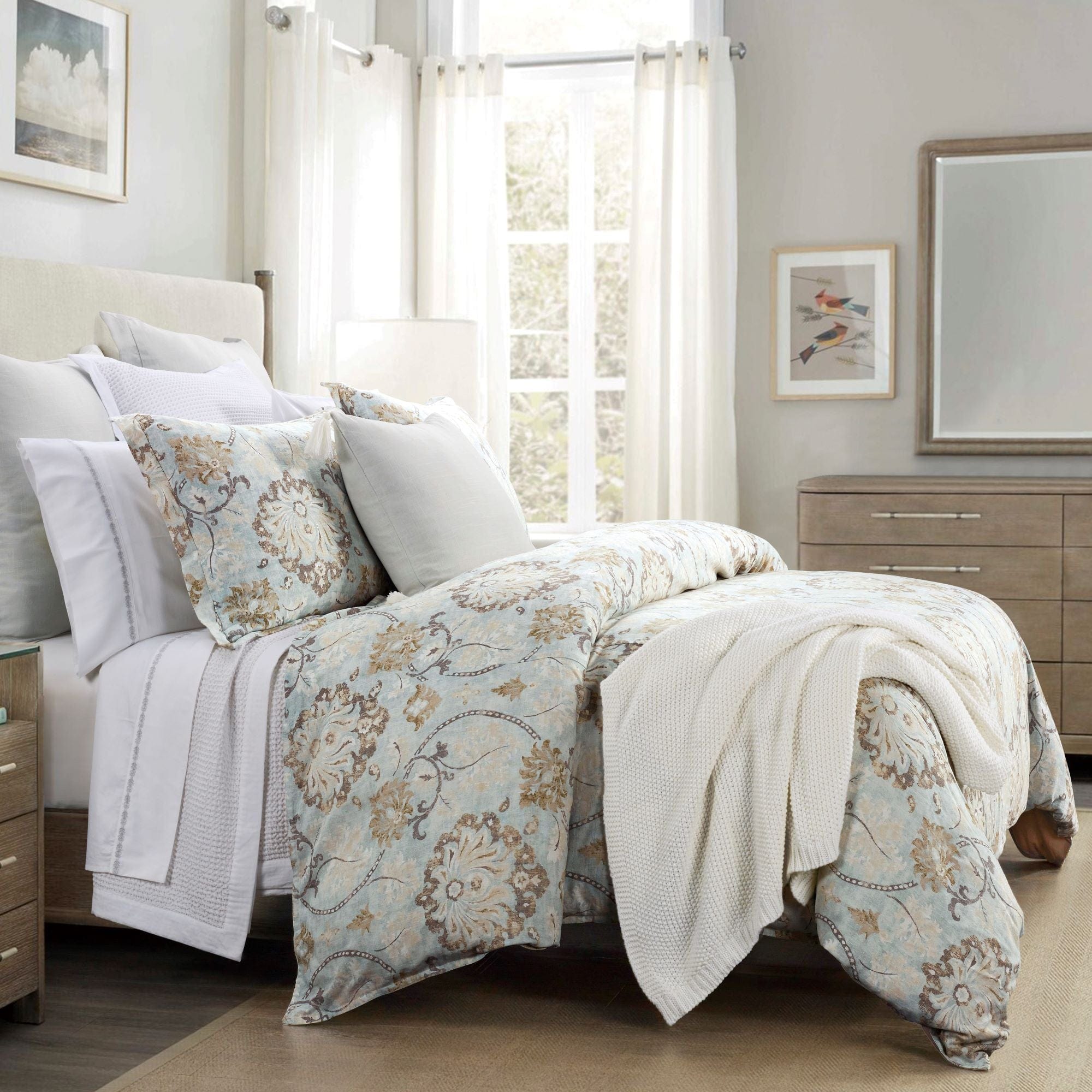 Dalia Washed Linen Bedding Set