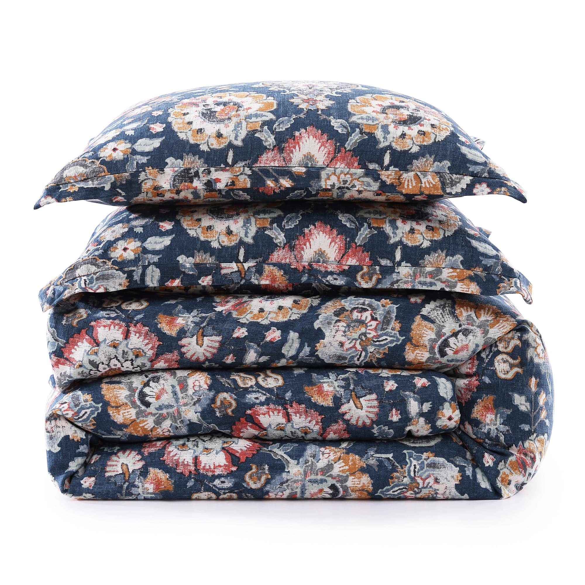 Derby Washed Linen Bedding Set