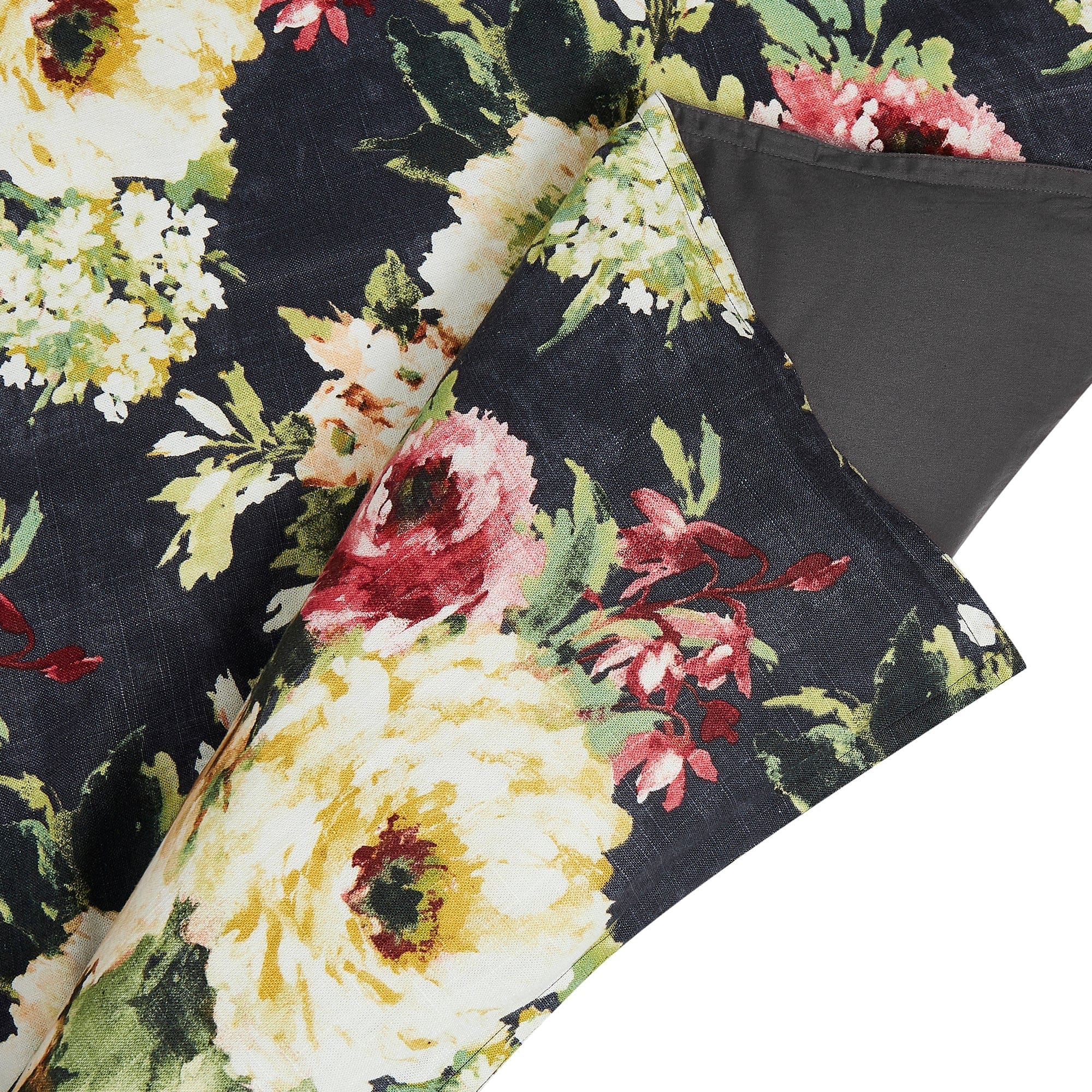 Peony Washed Linen Bedding Set