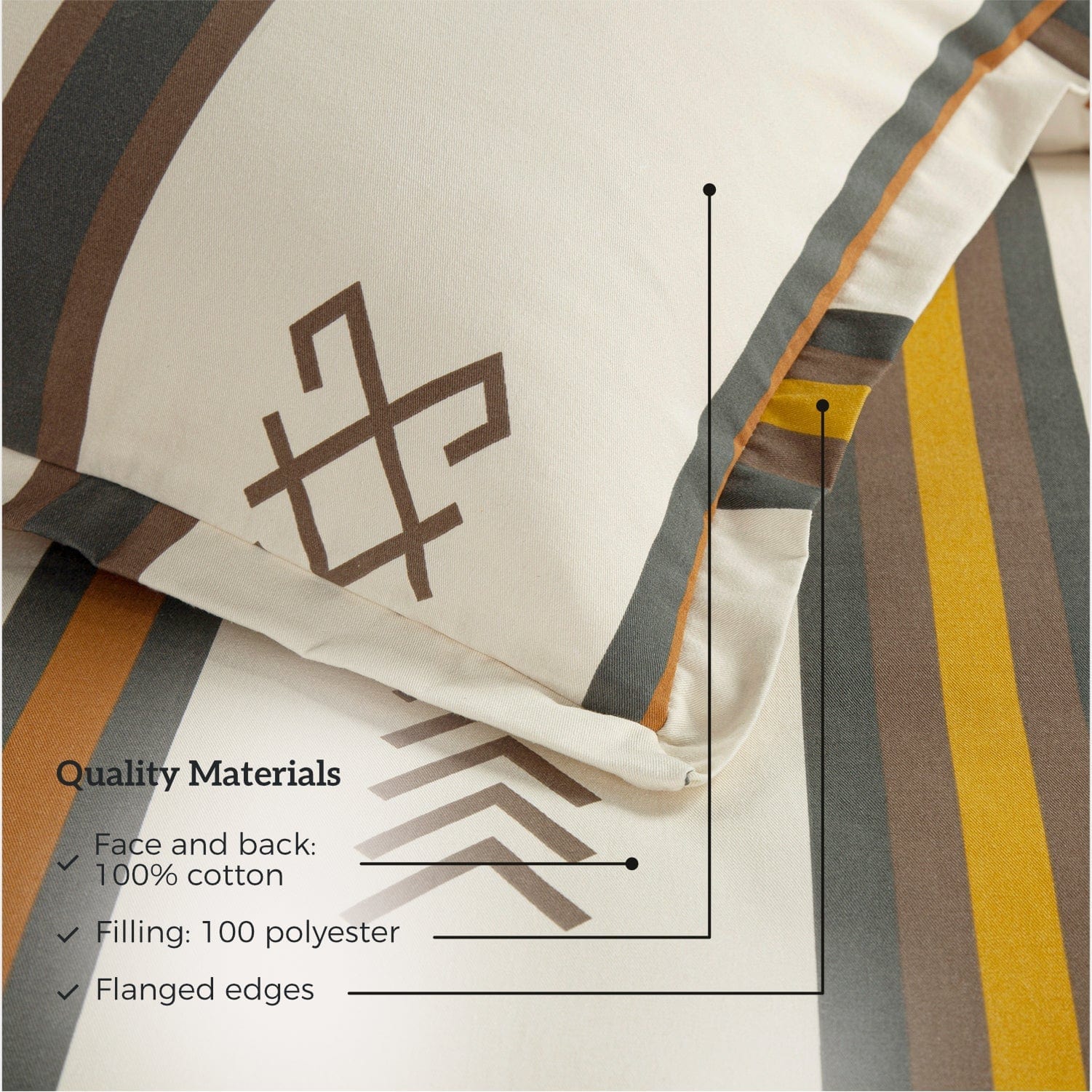 Toluca Canvas Bedding Set
