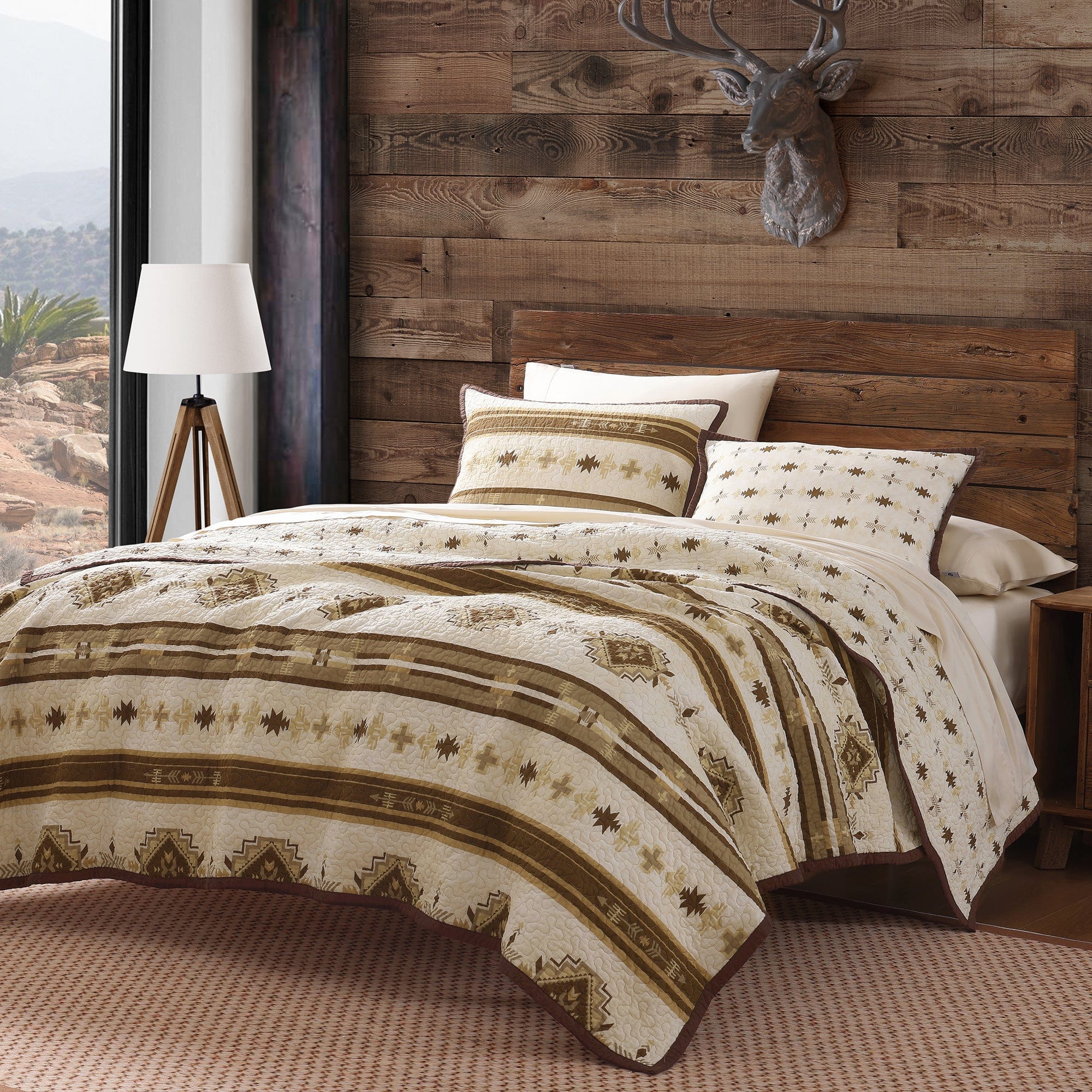 Dakota Reversible Quilt Set
