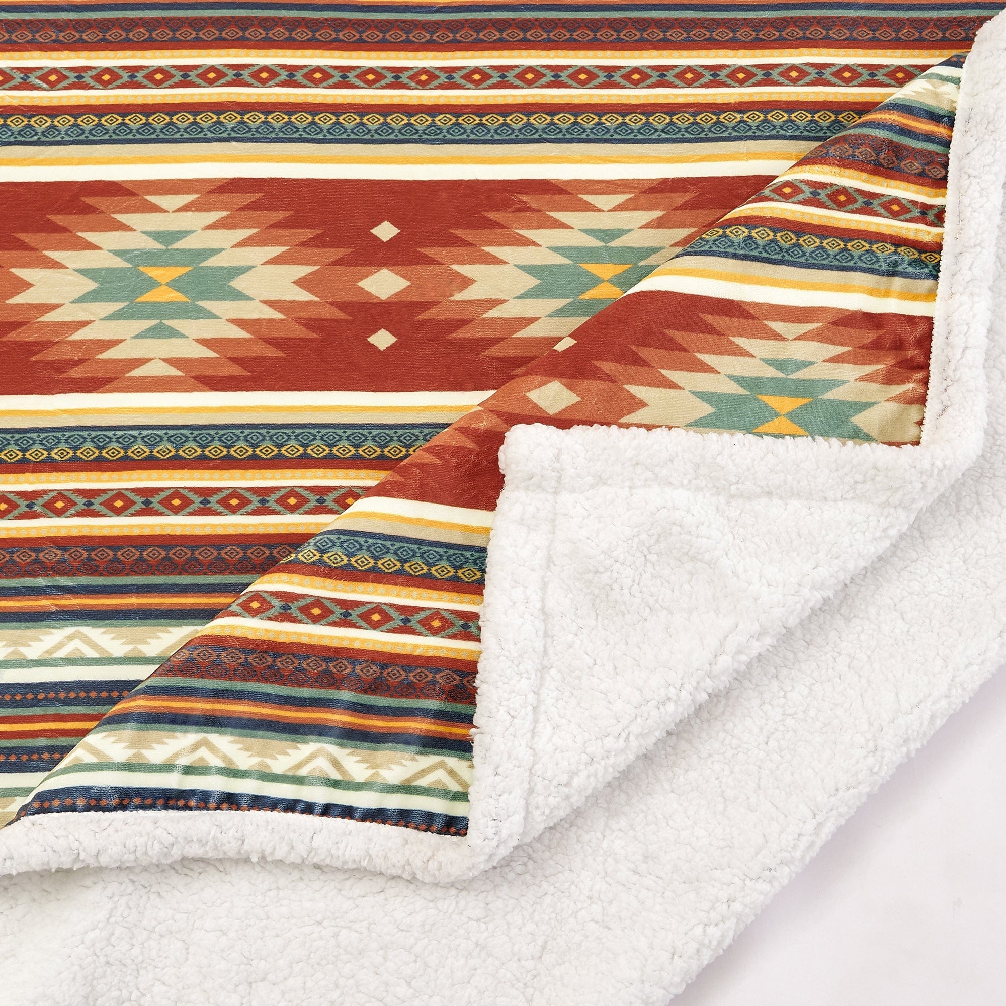Del Sol Sherpa Campfire Sherpa Throw