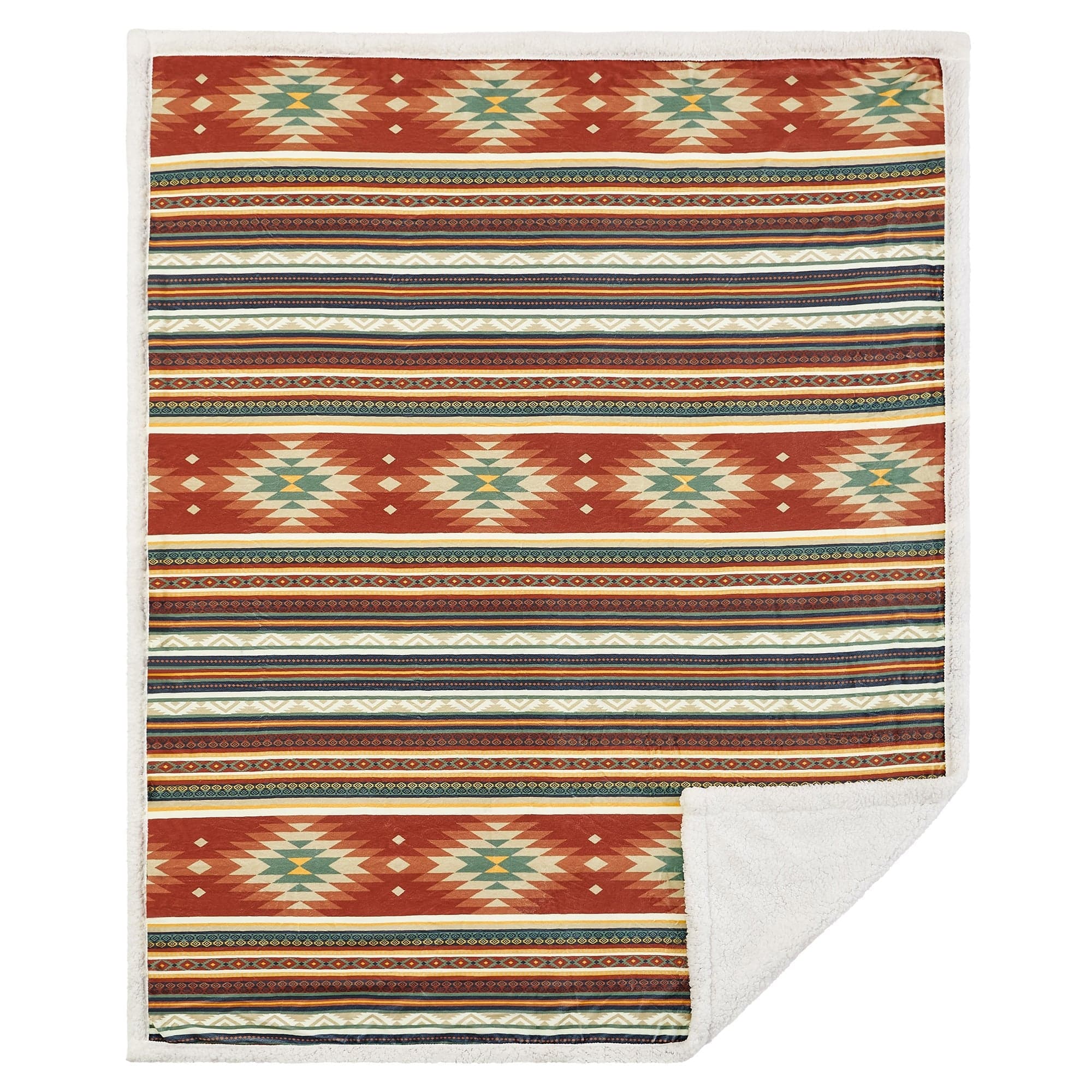 Del Sol Sherpa Campfire Sherpa Throw