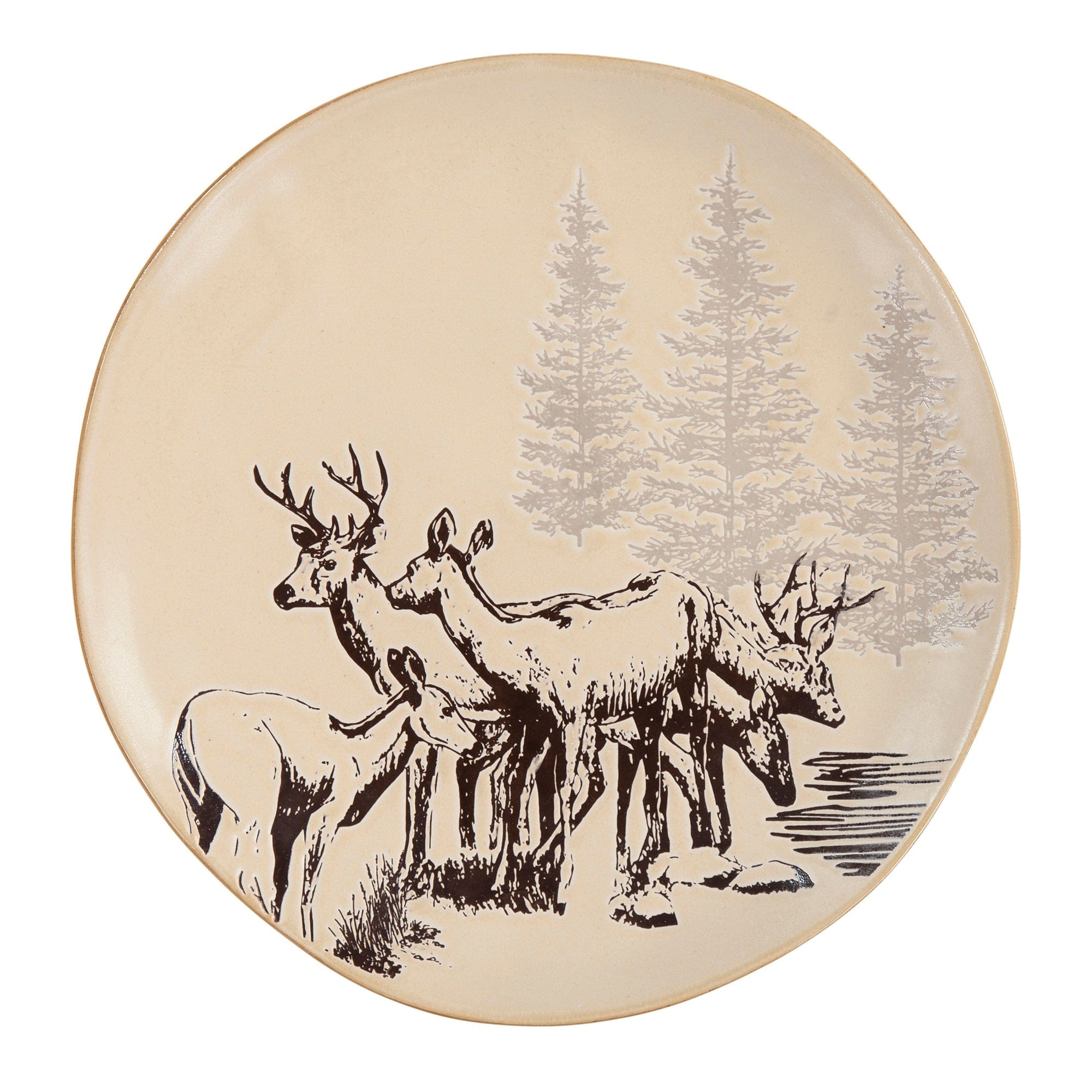 White Pine 16PC Ceramic Dinnerware Set