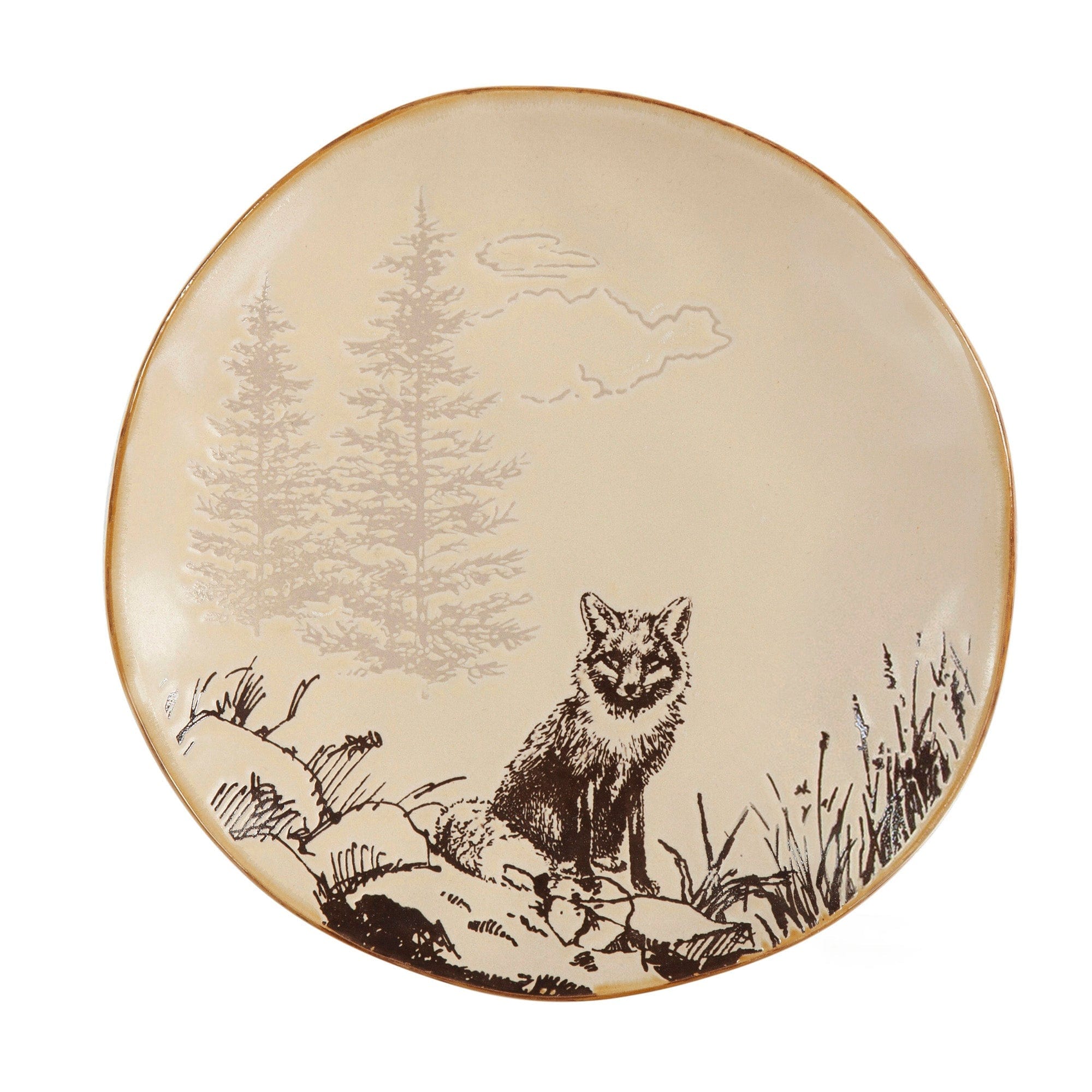 White Pine 16PC Ceramic Dinnerware Set