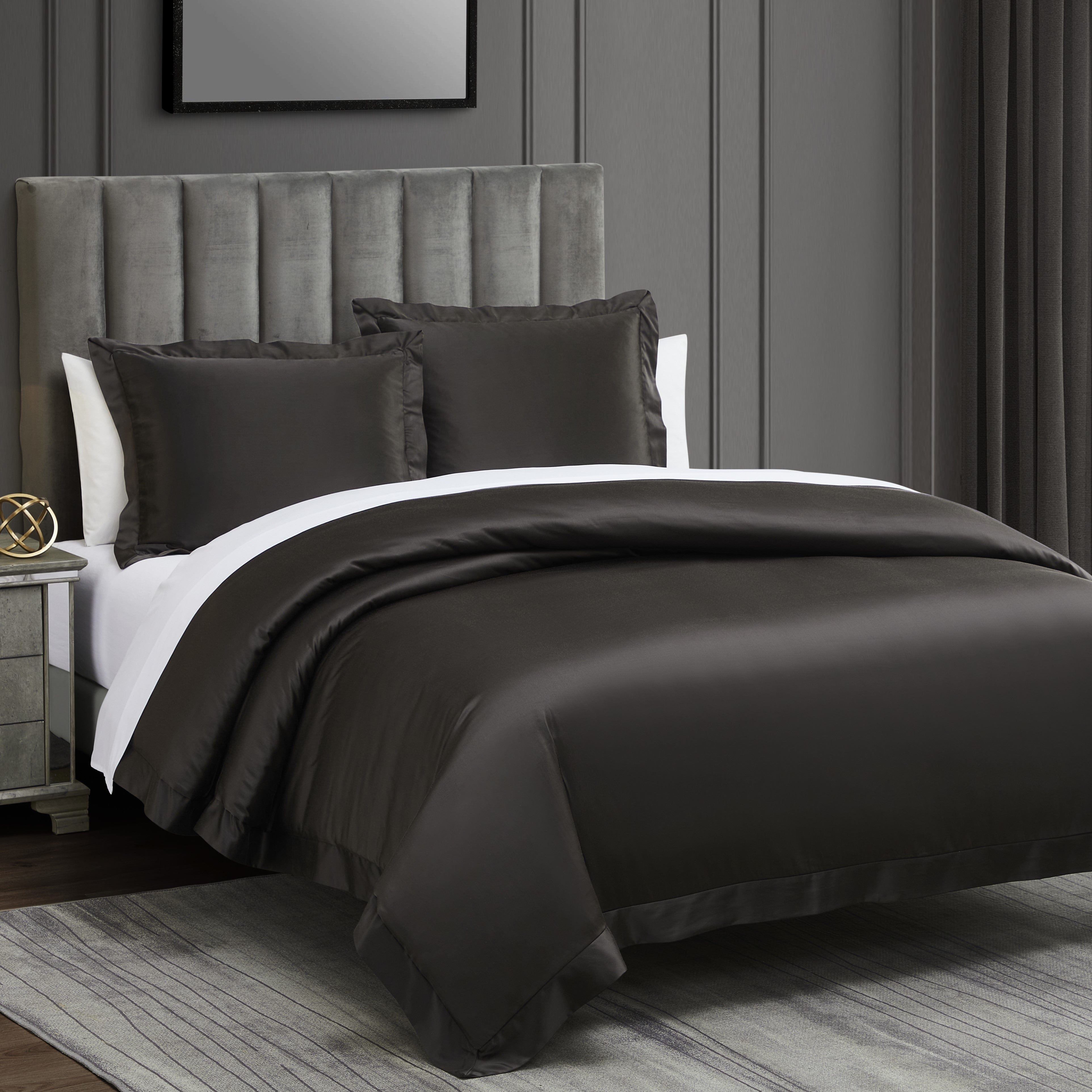 High Shine Satin Duvet Cover Set