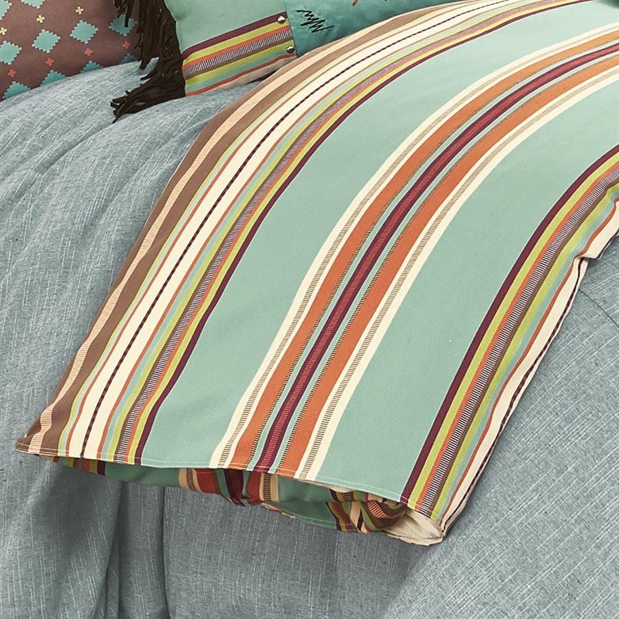 Serape Southwestern Striped Duvet Cover, Queen