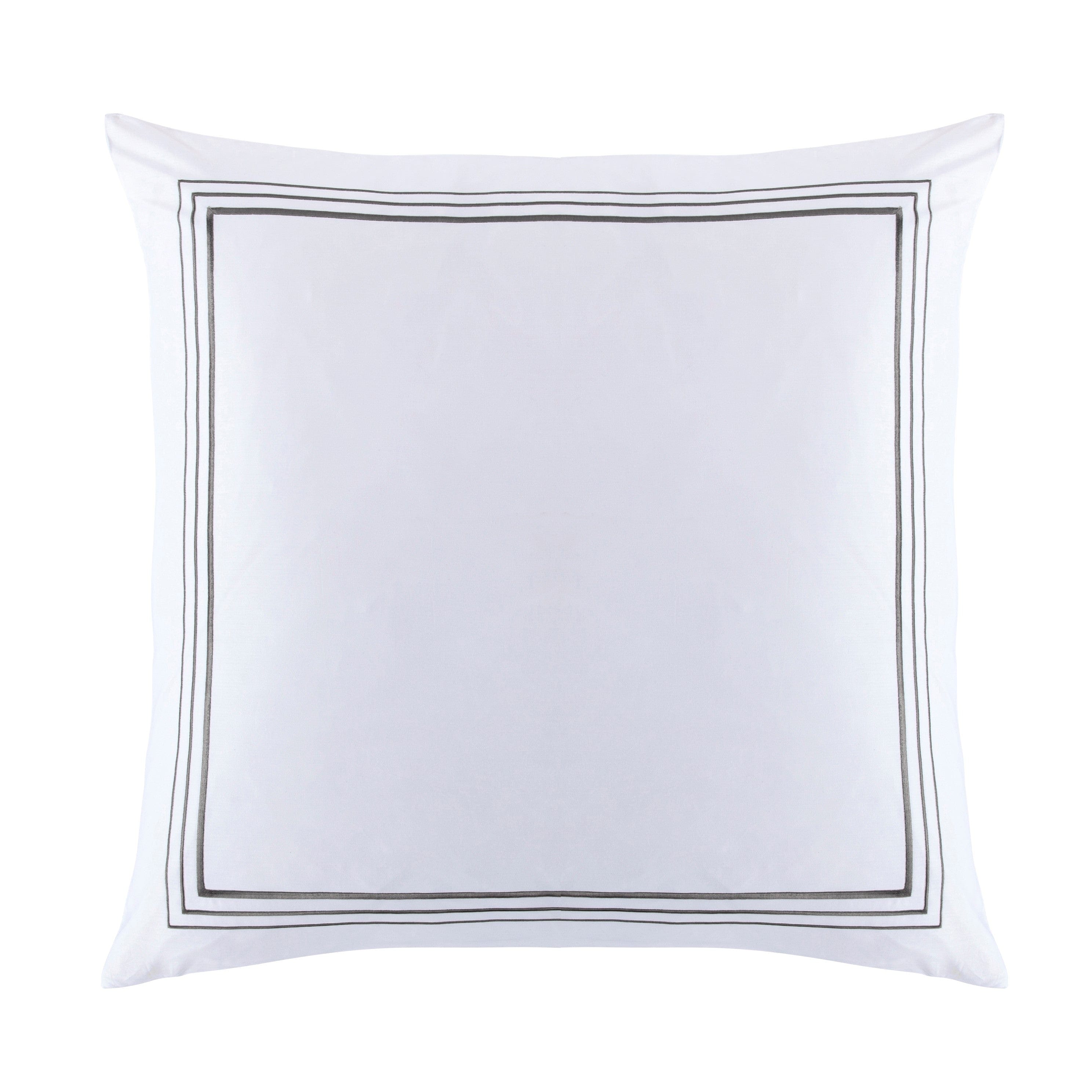 Border Embroidery Euro Sham
