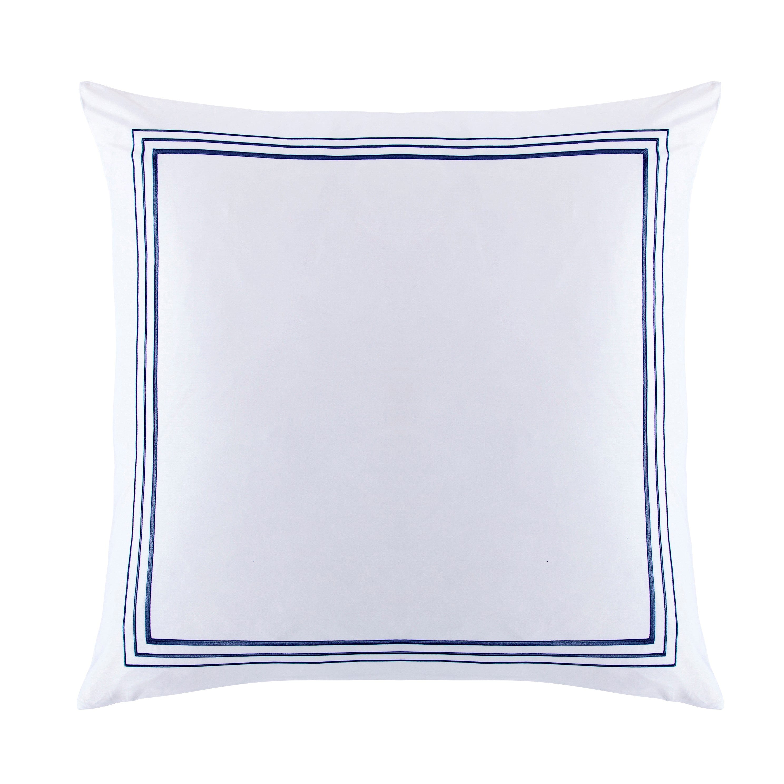 Border Embroidery Euro Sham