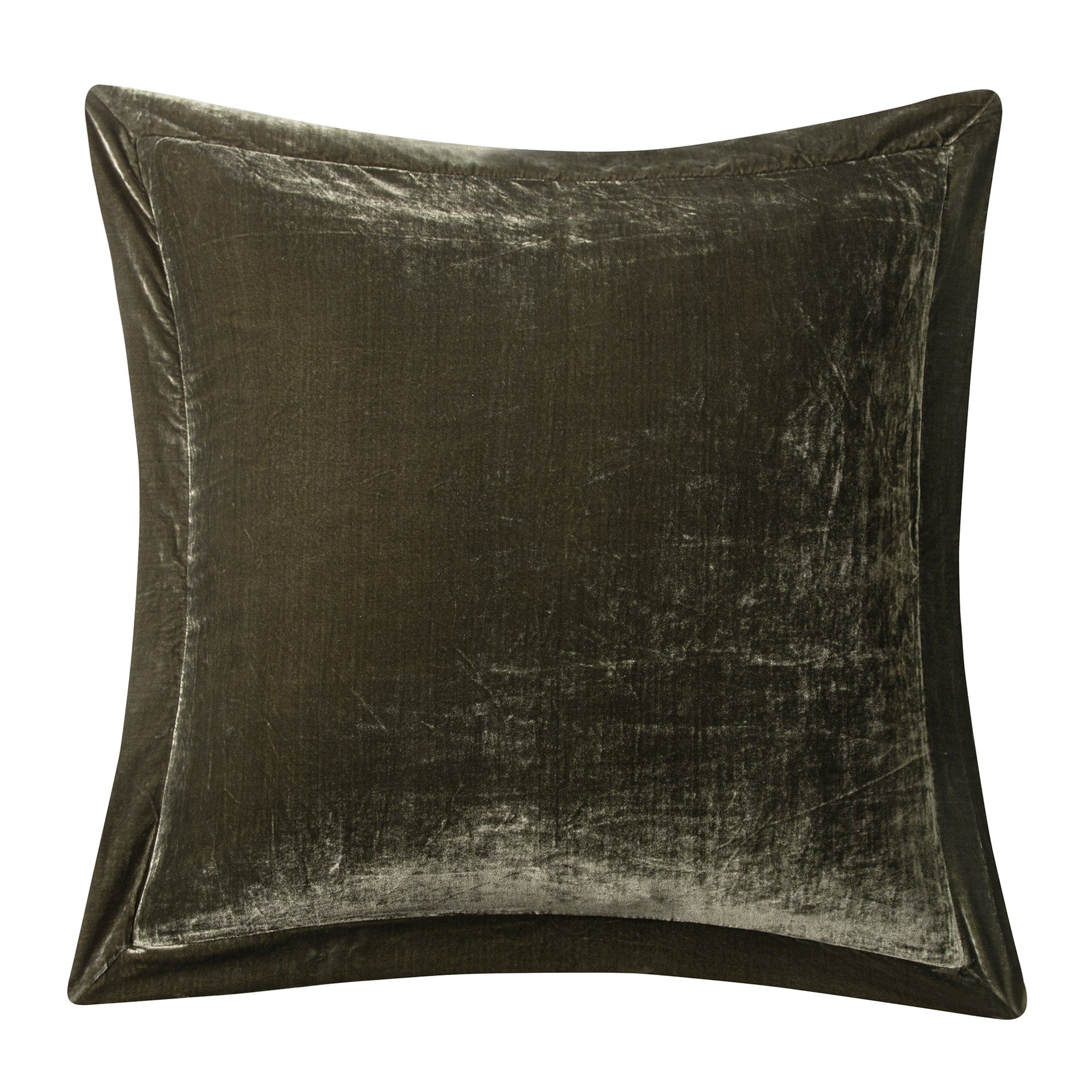 Stella Faux Silk Velvet Flanged Euro Sham