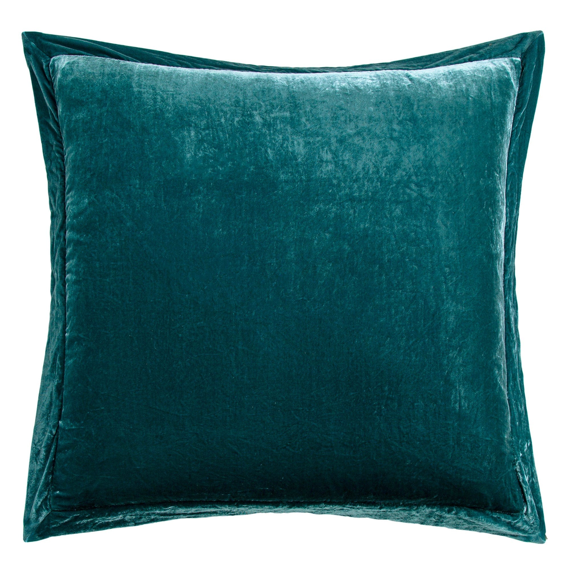 Stella Faux Silk Velvet Flanged Euro Sham