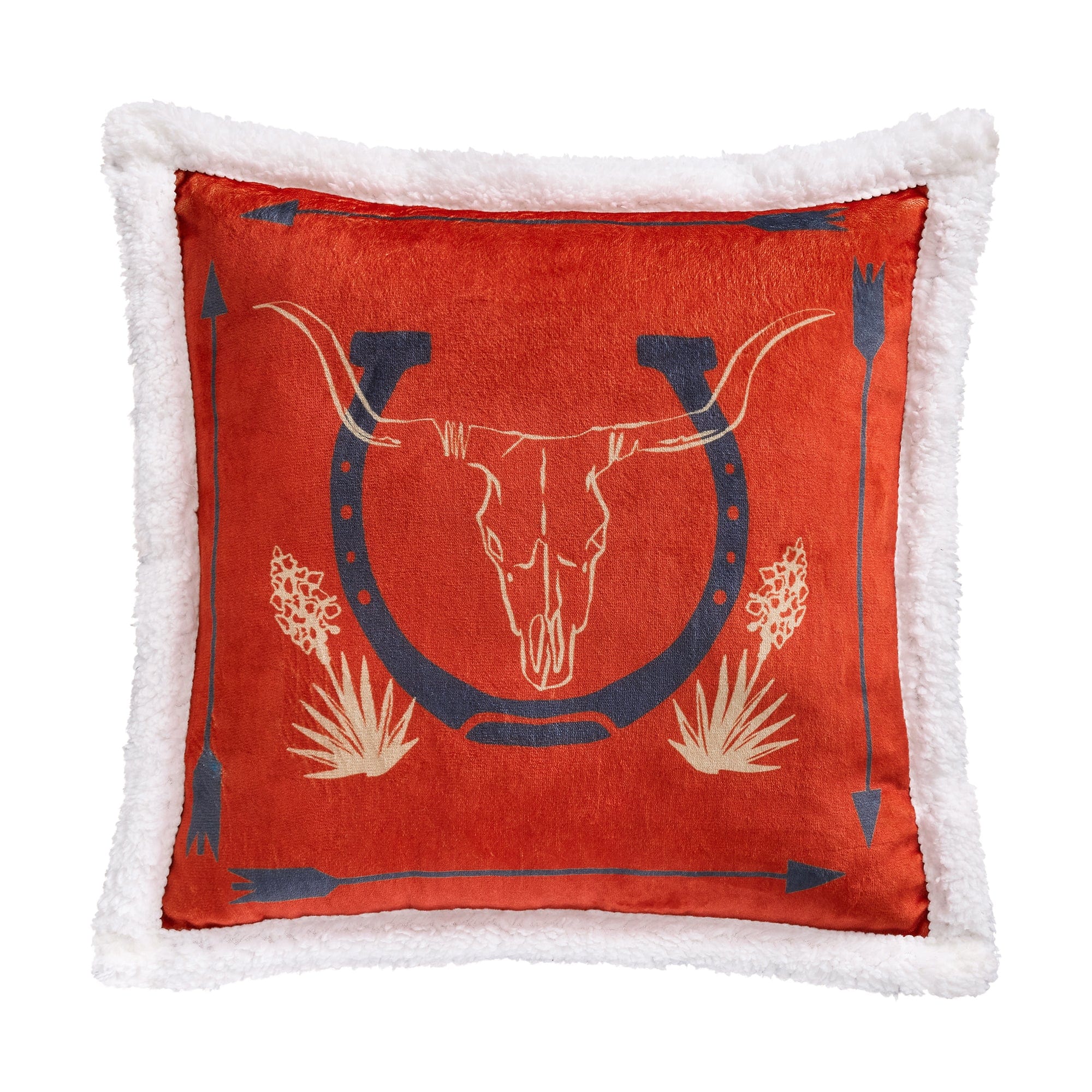 Marfa Campfire Sherpa Throw