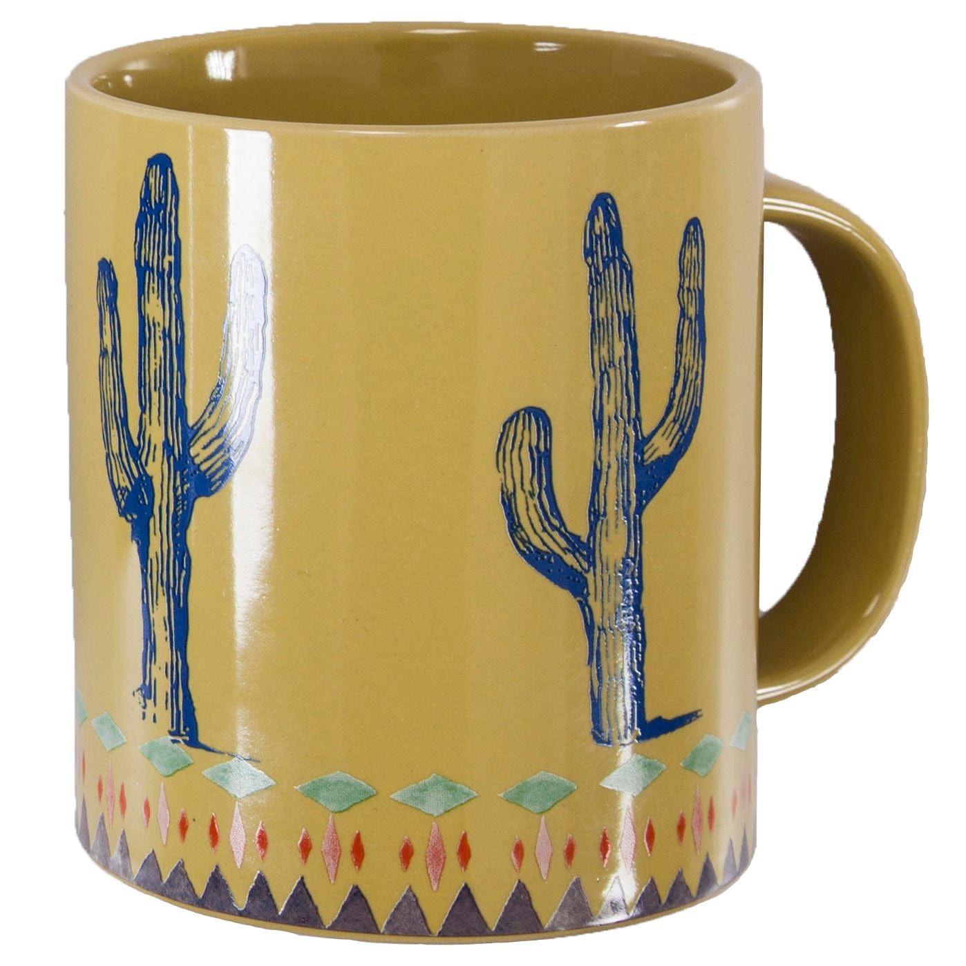 Cactus 8PC Coffee Mug and Coaster Set