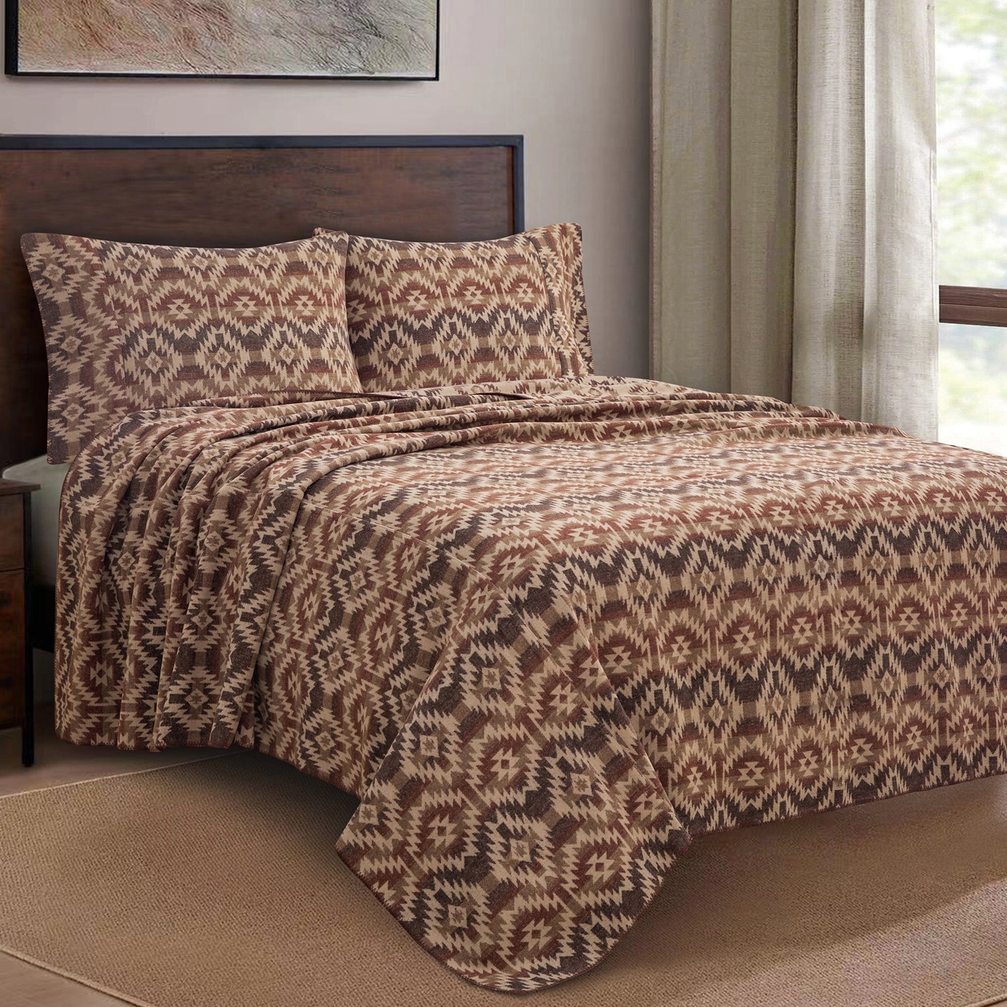 Mesa Wool Blend Blanket