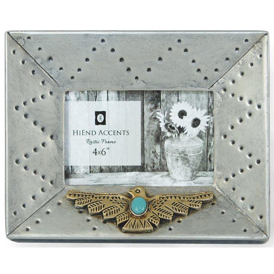 Silver Picture Frame w/ Thunderbird
