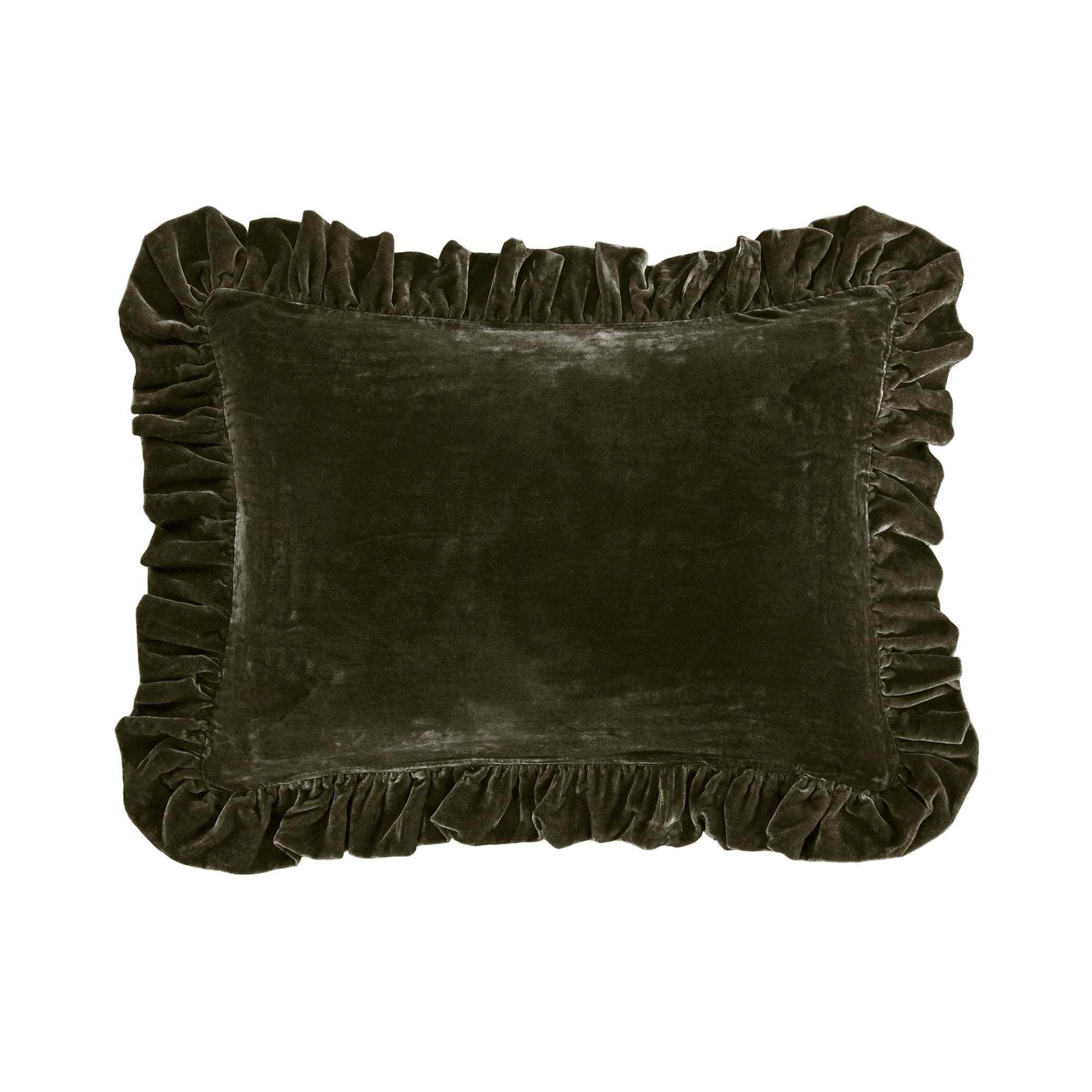 Stella Faux Silk Velvet Oblong Pillow