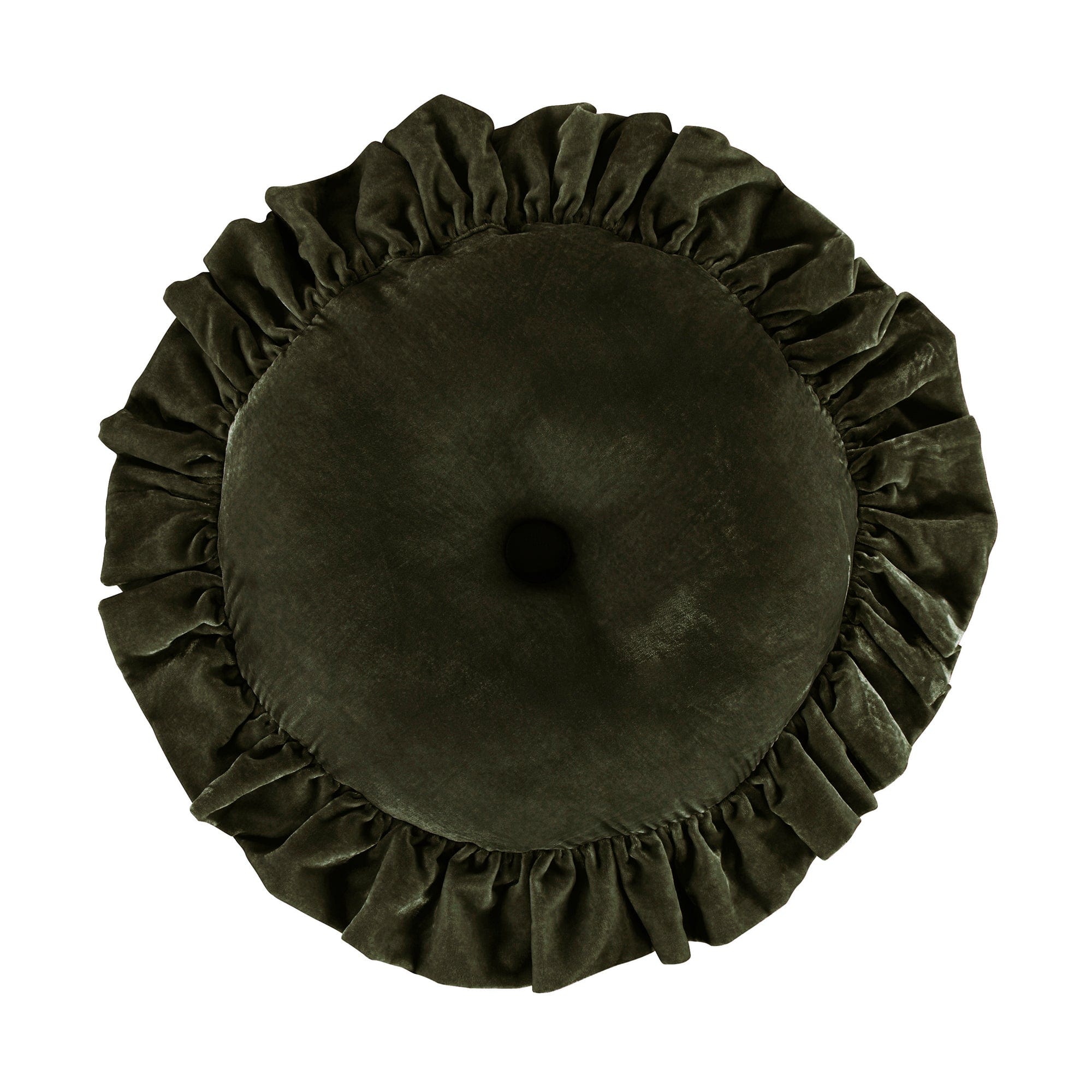 Stella Faux Silk Velvet Round Pillow