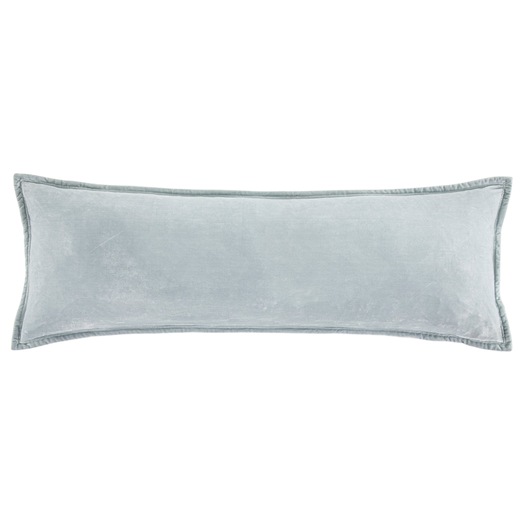 Stella Faux Silk Velvet Long Lumbar Pillow