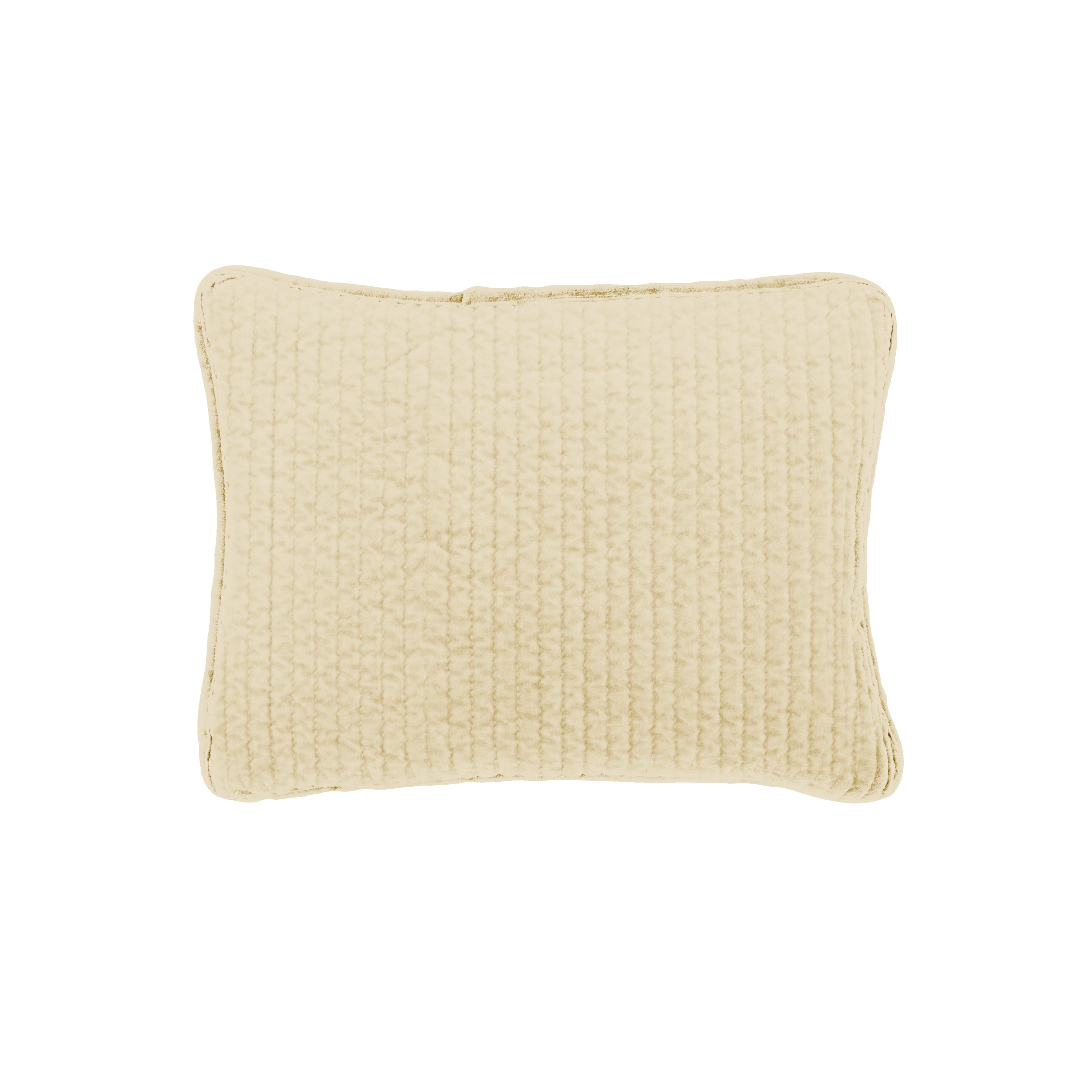Stonewashed Cotton Velvet Boudoir Pillow