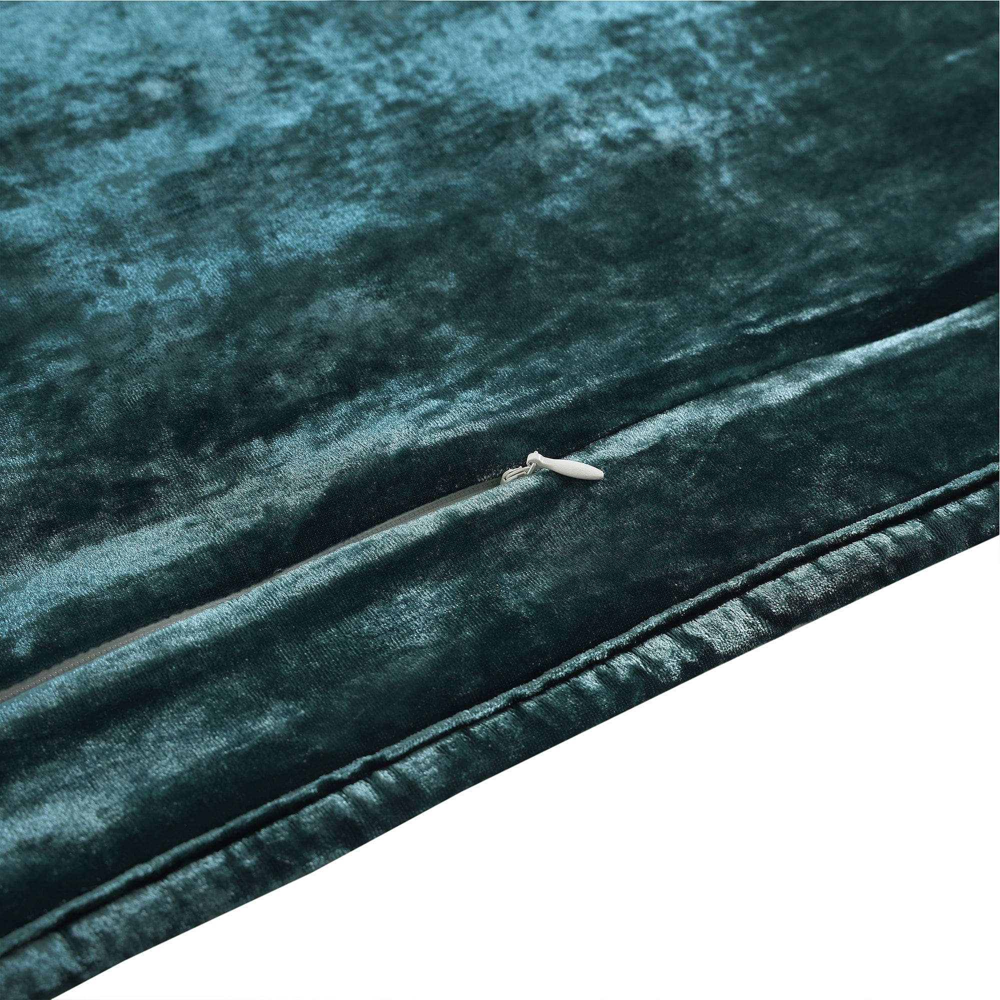 Stella Faux Silk Velvet Double Box Stitch Quilt Set