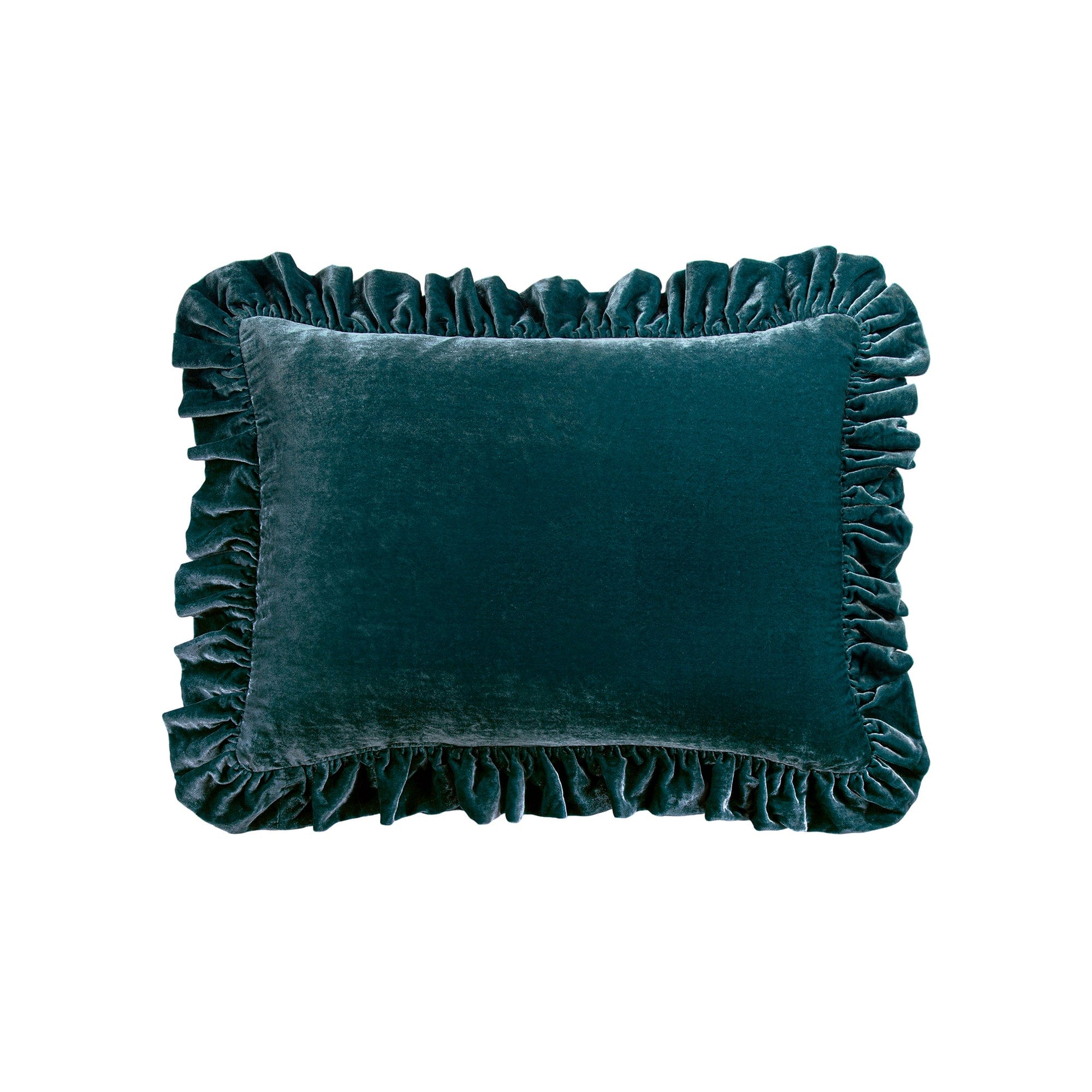 Stella Faux Silk Velvet Oblong Pillow