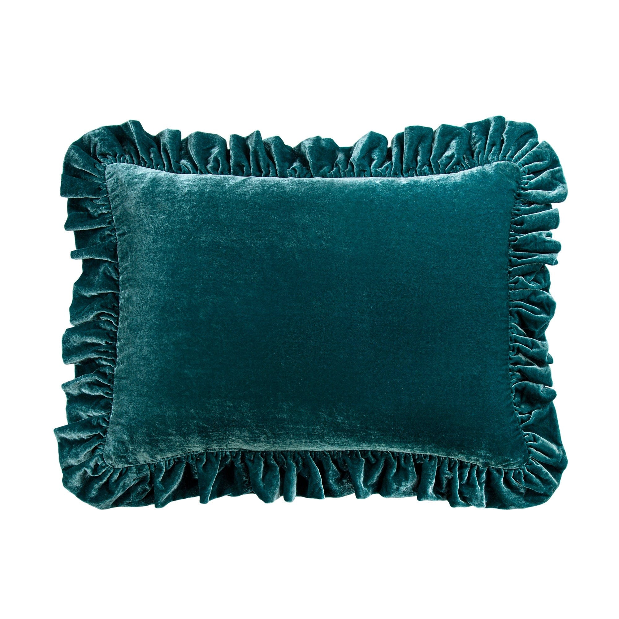 Stella Faux Silk Velvet Oblong Pillow