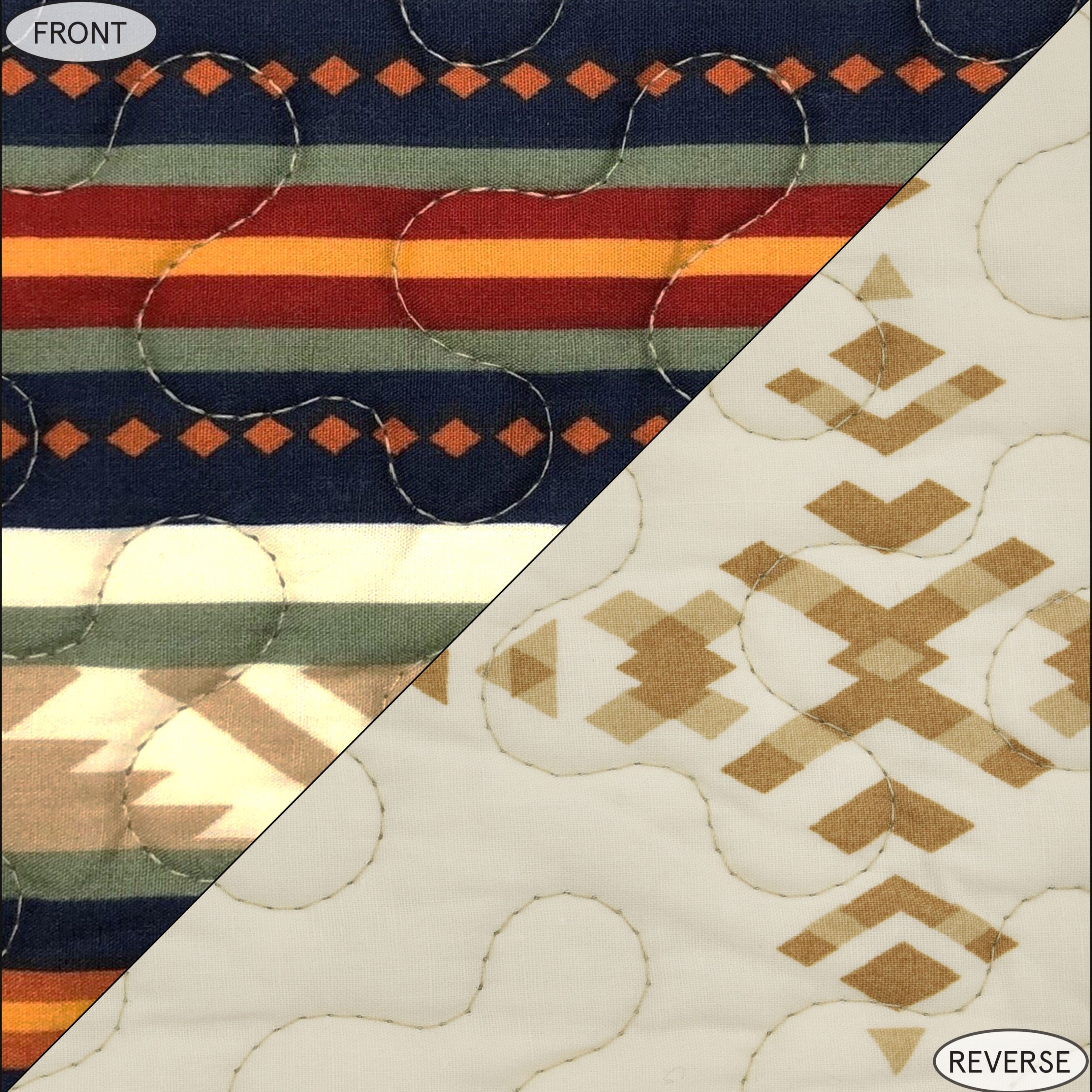 Del Sol Reversible Quilt Set