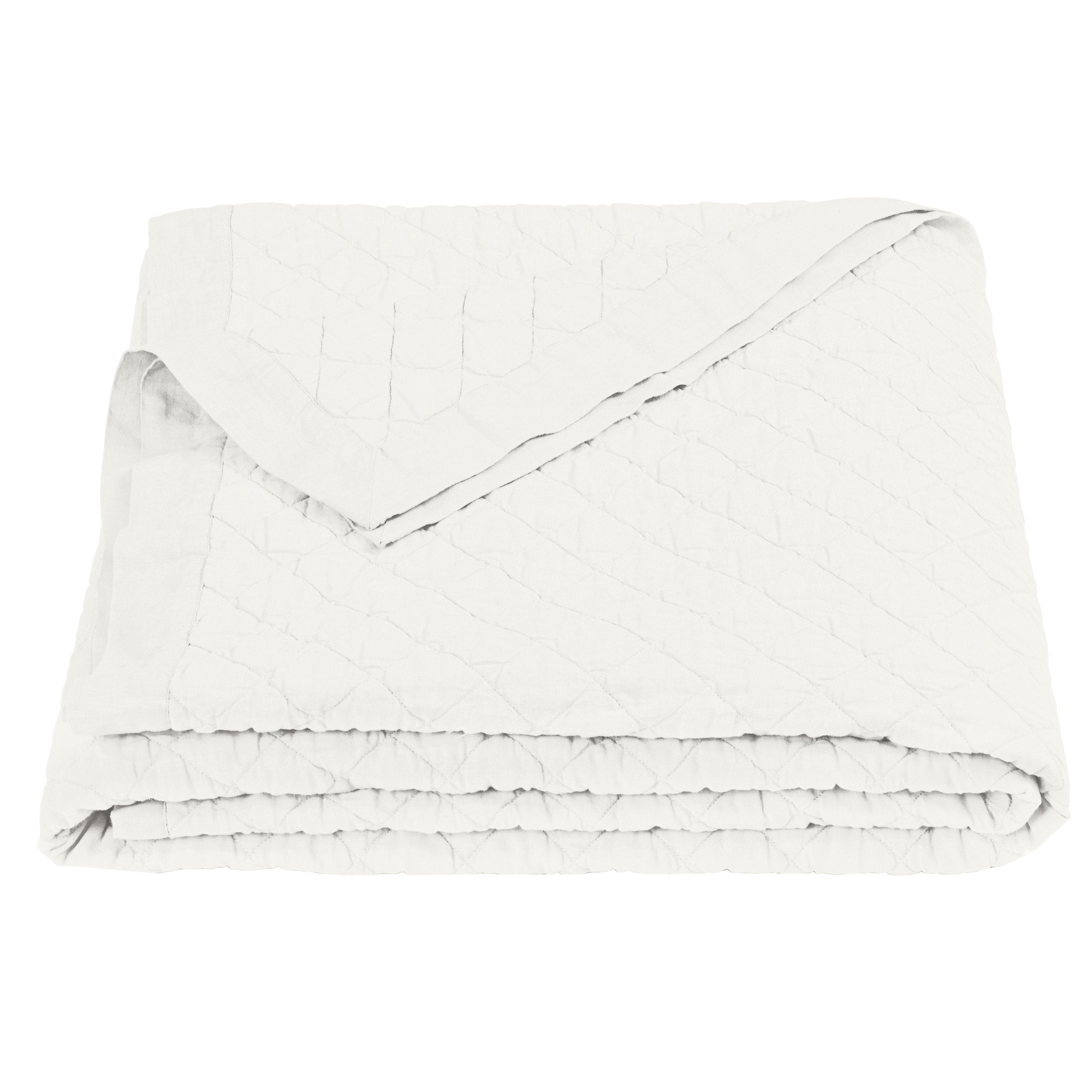 Linen Cotton Diamond Quilt