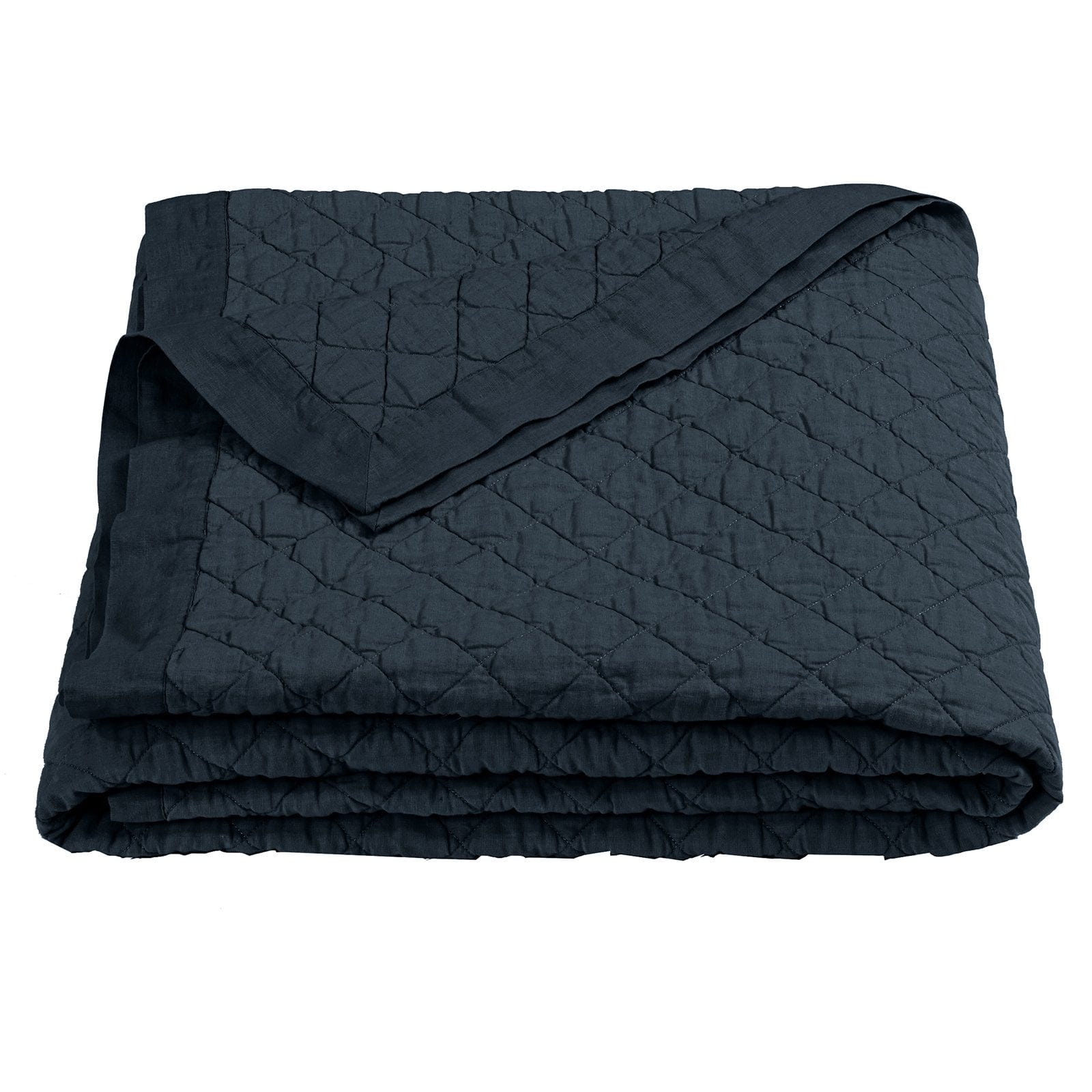 Linen Cotton Diamond Quilt