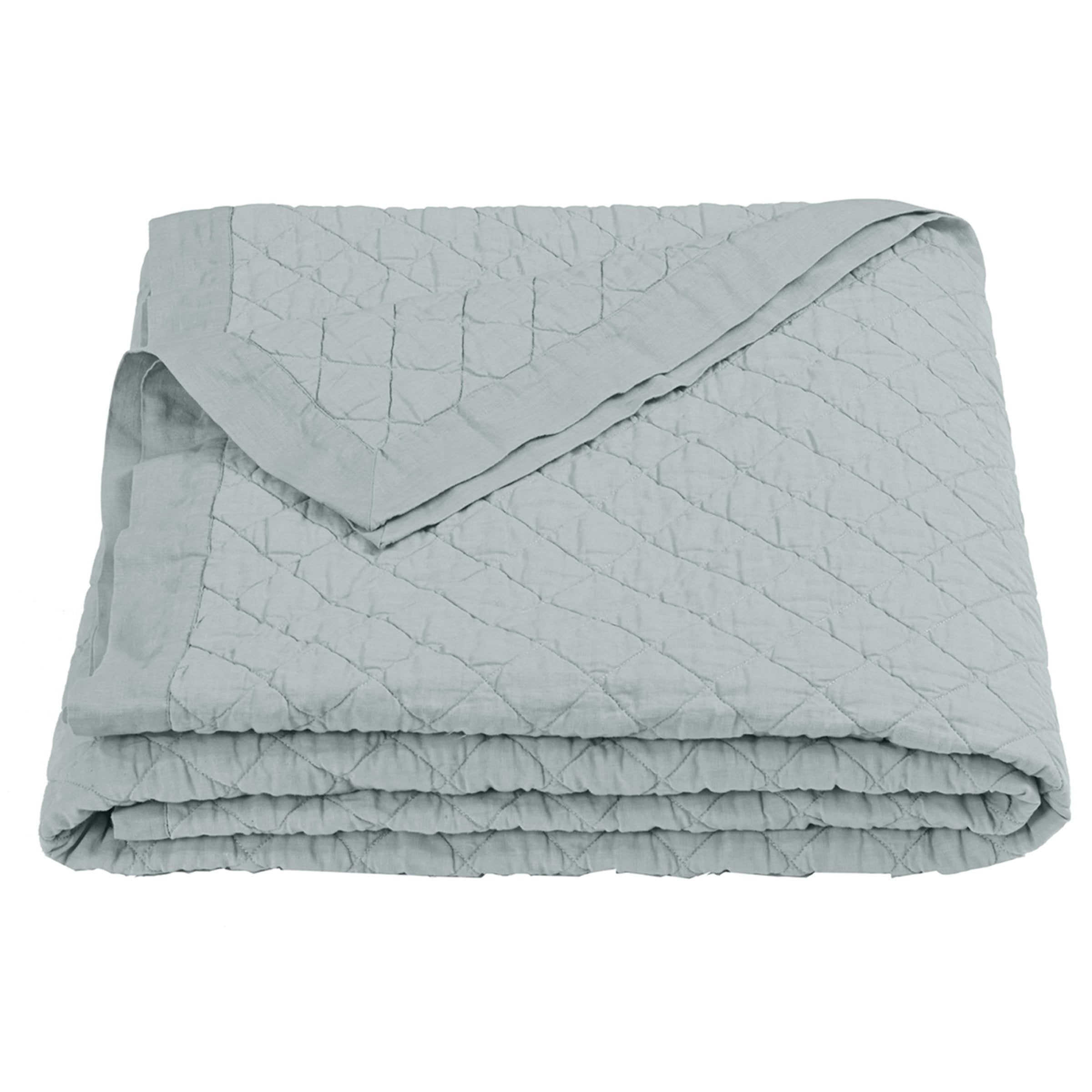 Linen Cotton Diamond Quilt