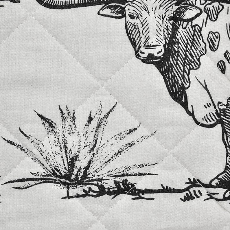 Ranch Life Printed Reversible Quilt Set