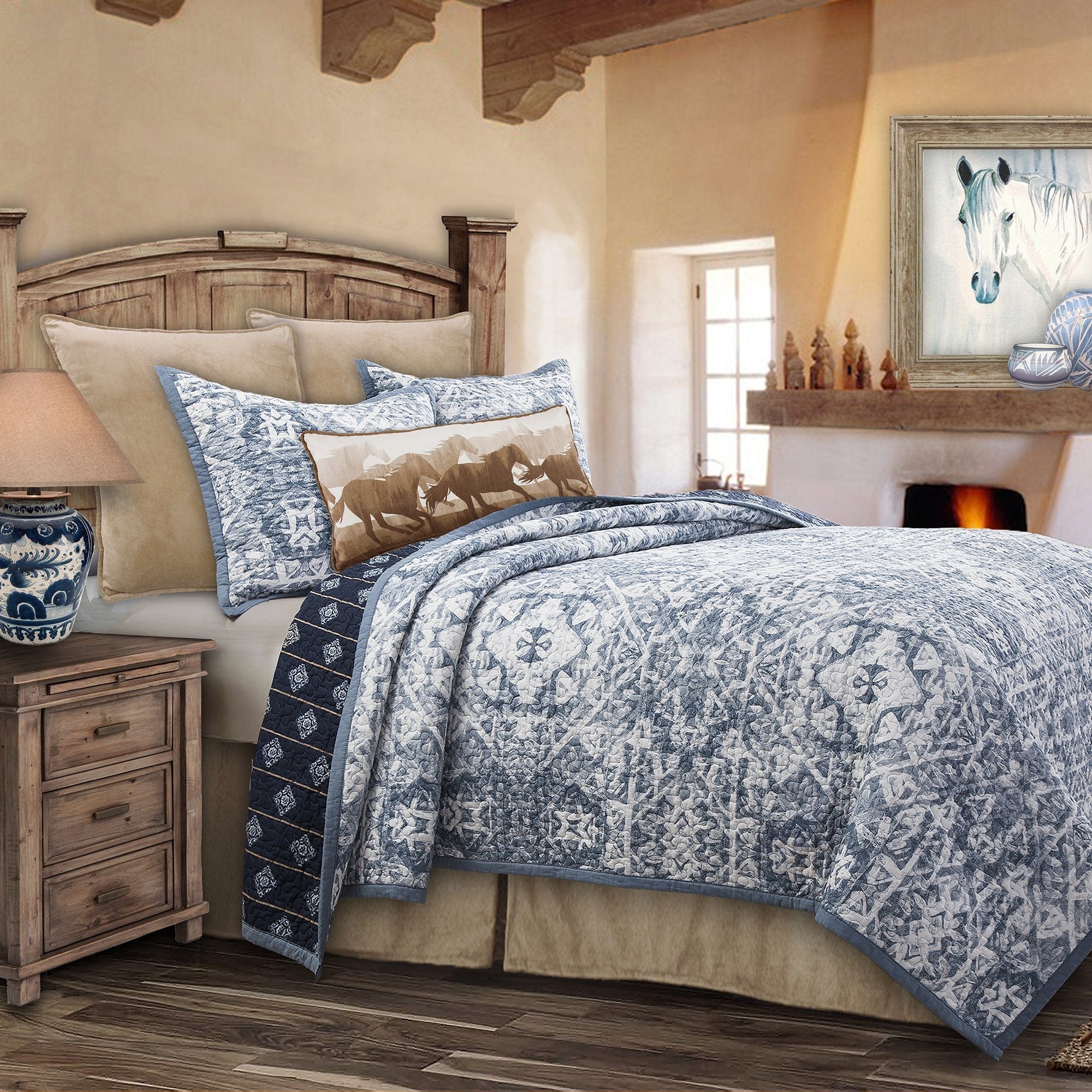 Skyler Reversible Quilt Set, Twin