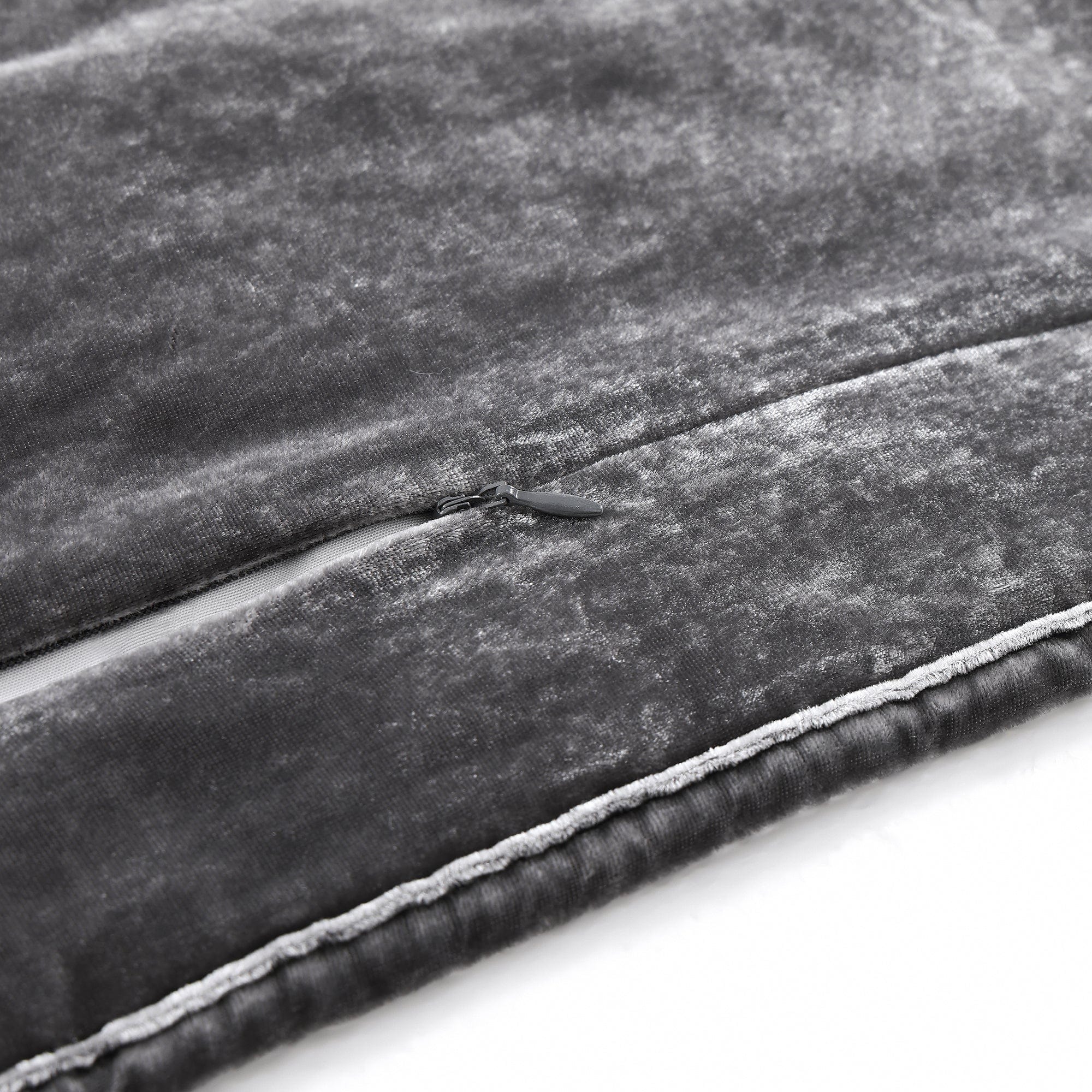 Stella Faux Silk Velvet Double Box Stitch Quilt Set