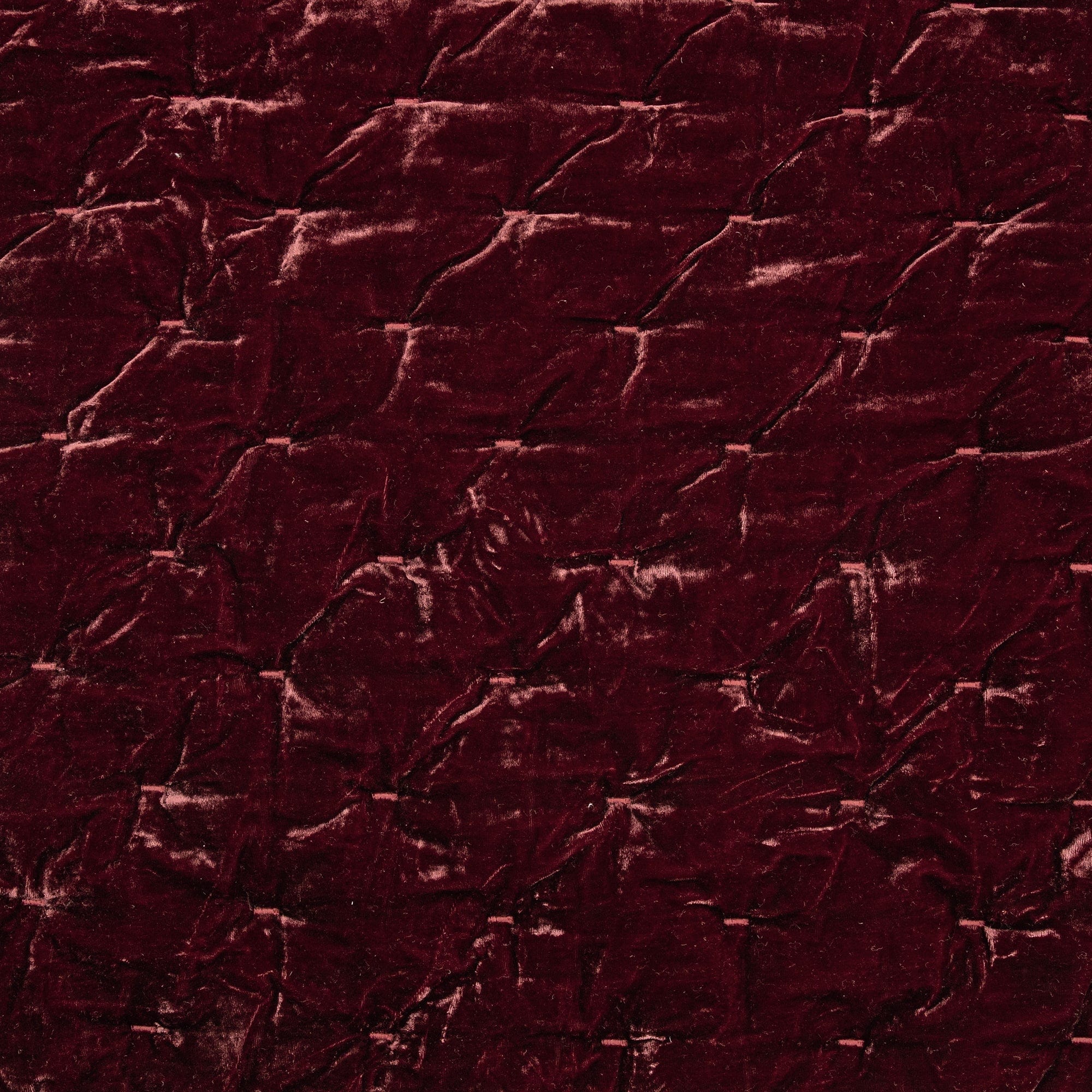 Stella Faux Silk Velvet Pintuck Quilt