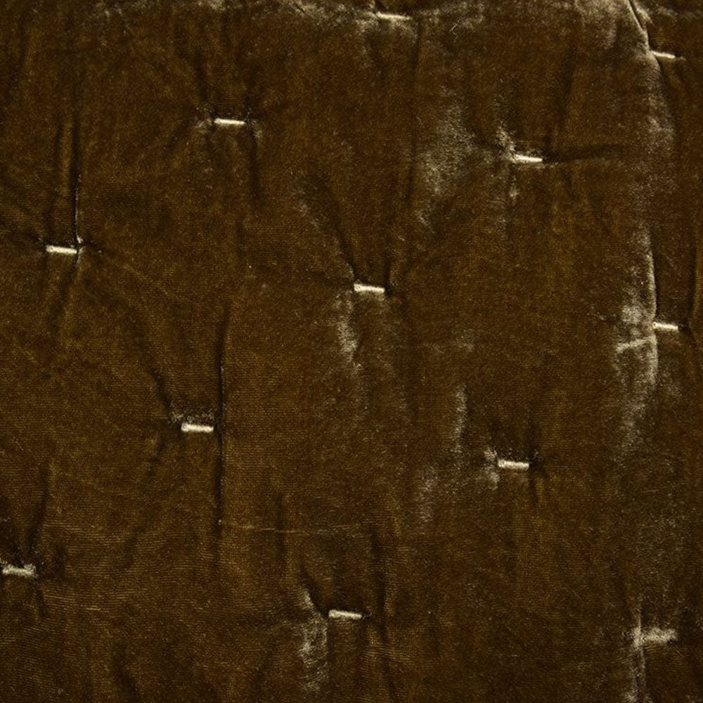 Stella Faux Silk Velvet Pintuck Quilt