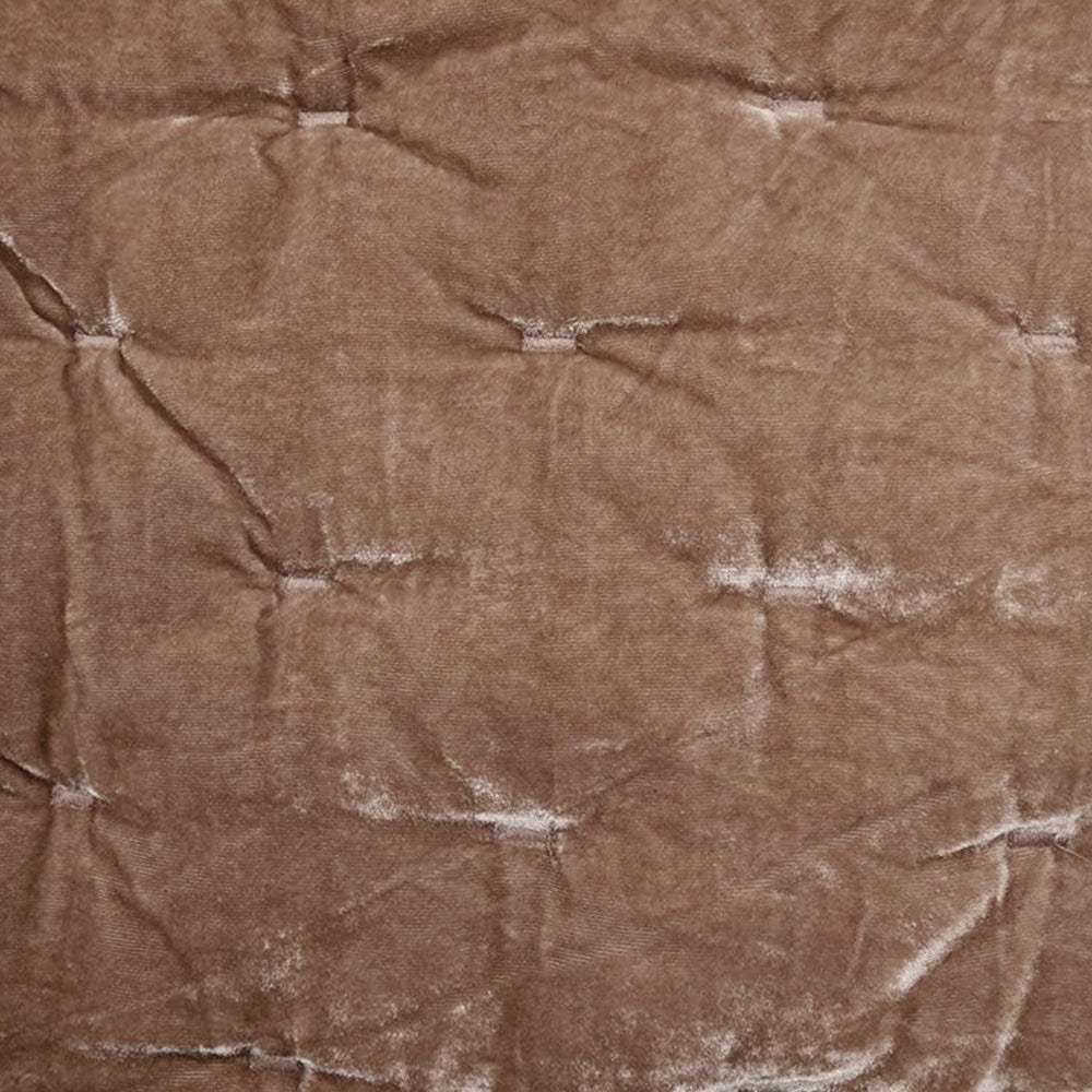 Stella Faux Silk Velvet Pintuck Quilt
