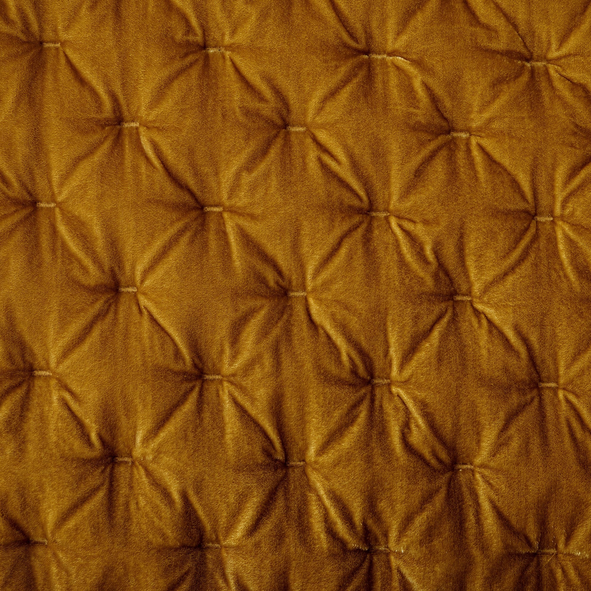 Stella Faux Silk Velvet Pintuck Quilt
