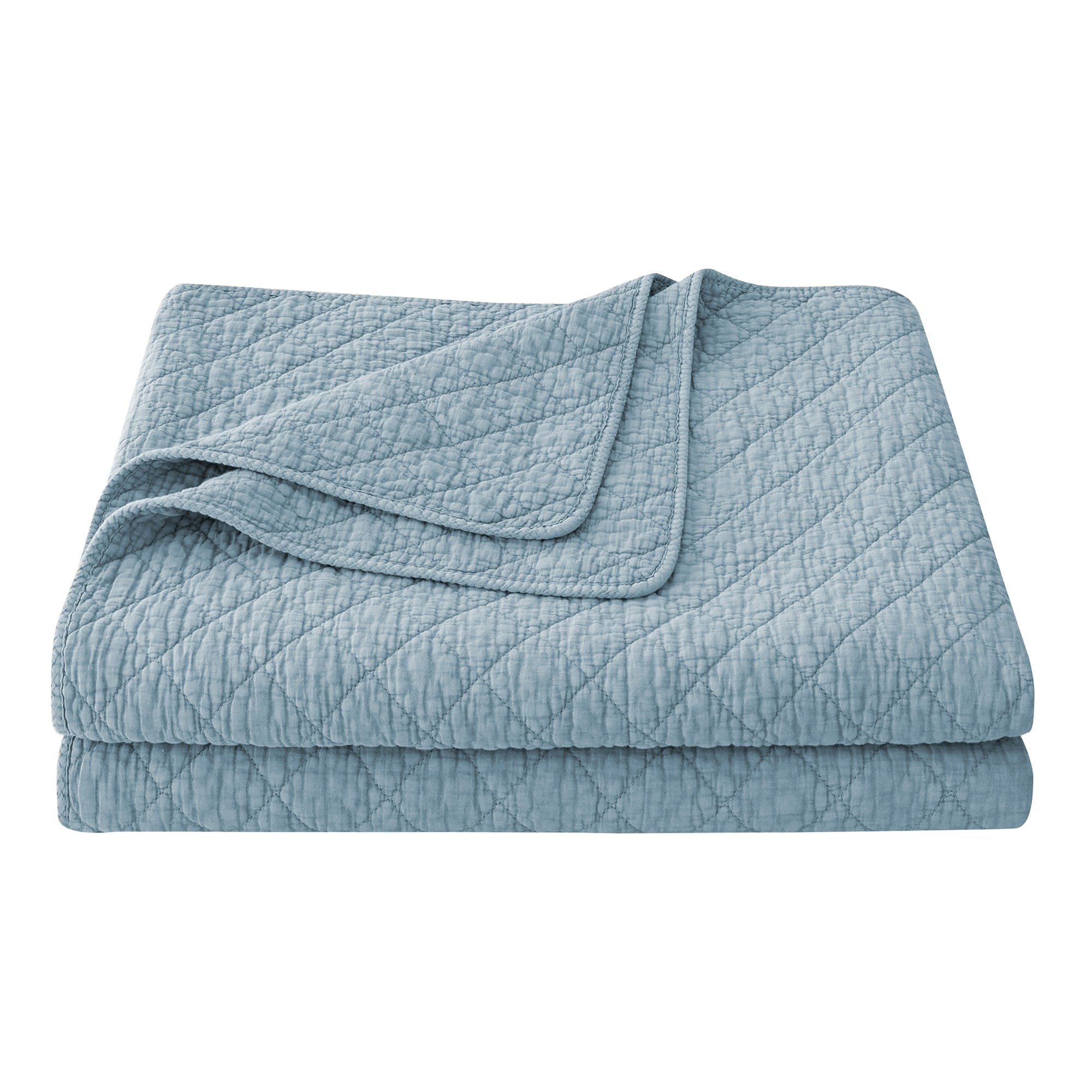 Stonewashed Cotton Gauze Quilt