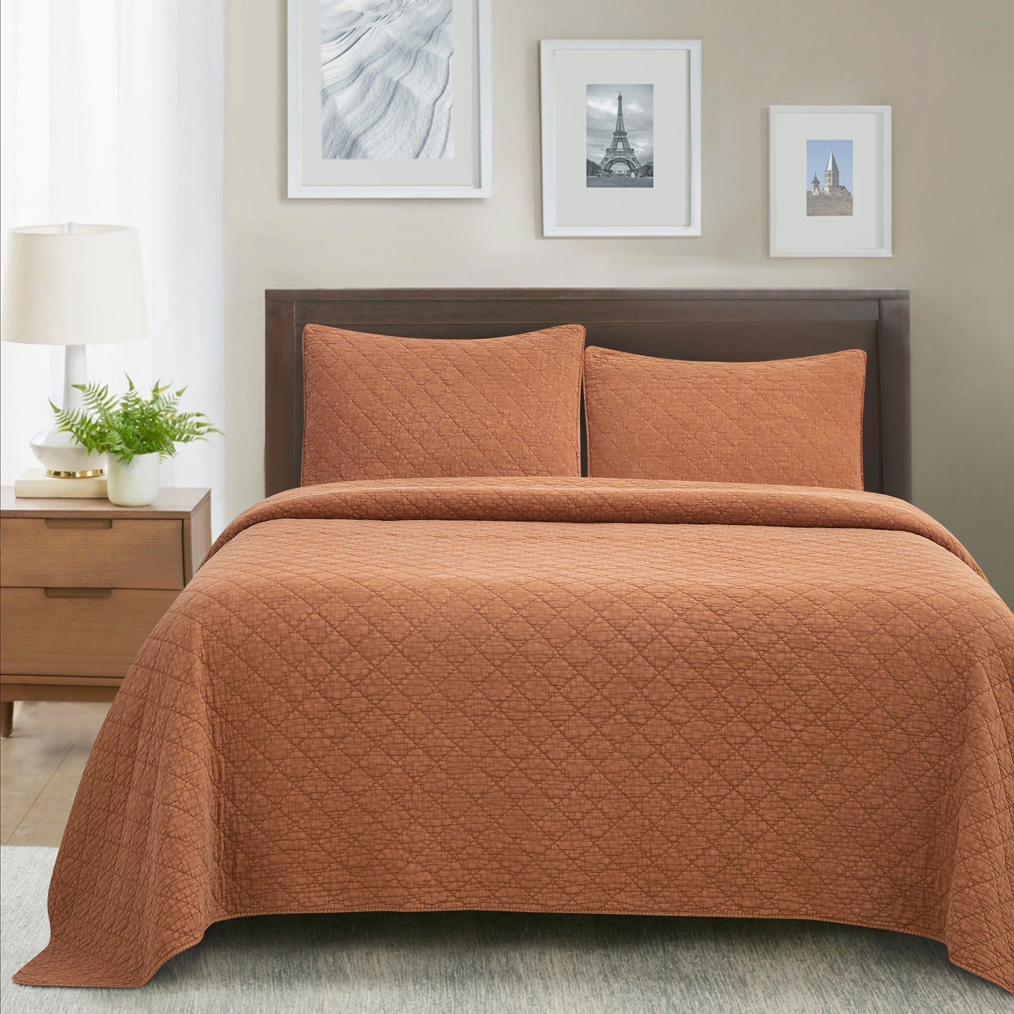 Stonewashed Cotton Gauze Quilt