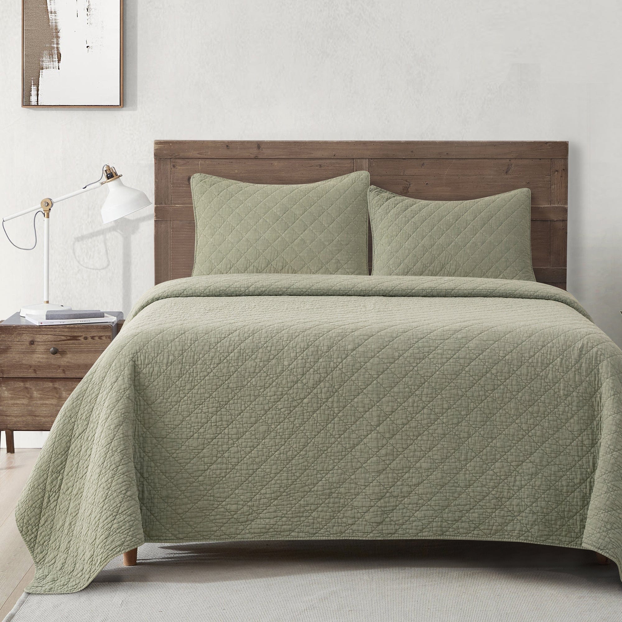 Stonewashed Cotton Gauze Quilt