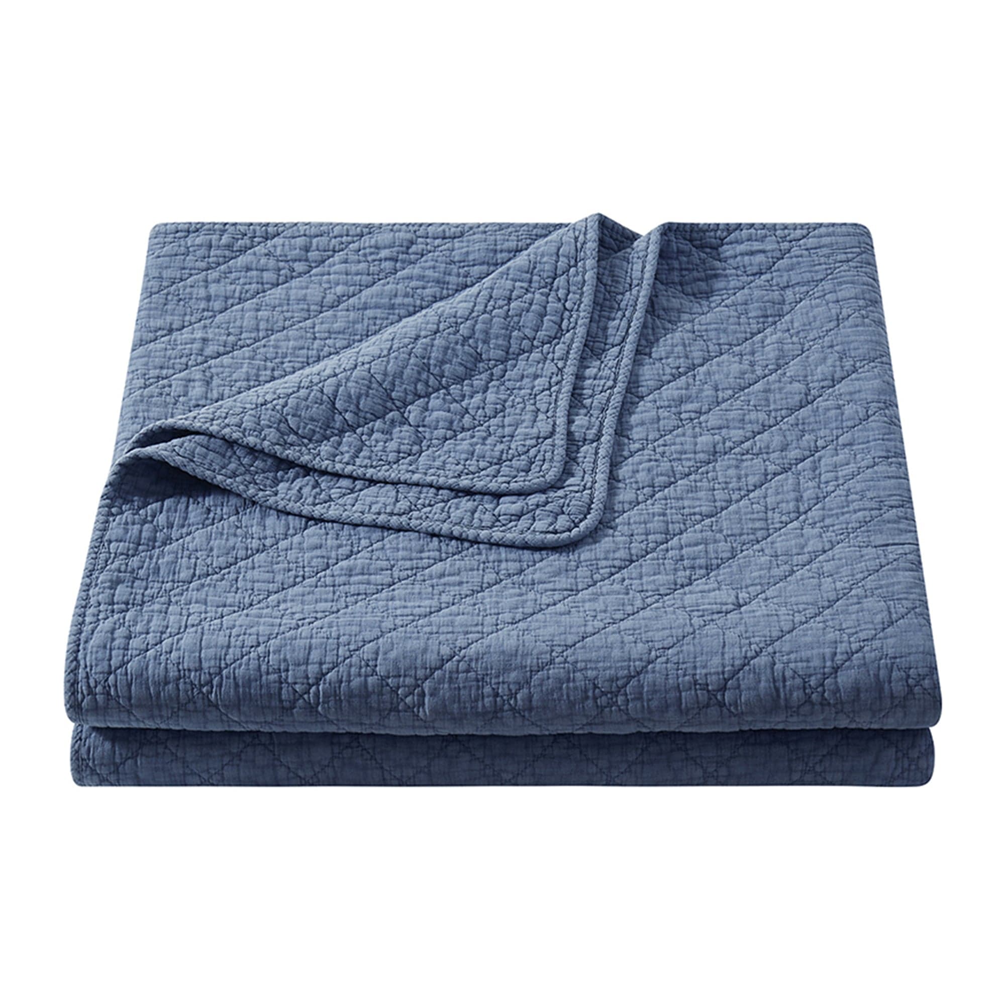Stonewashed Cotton Gauze Quilt