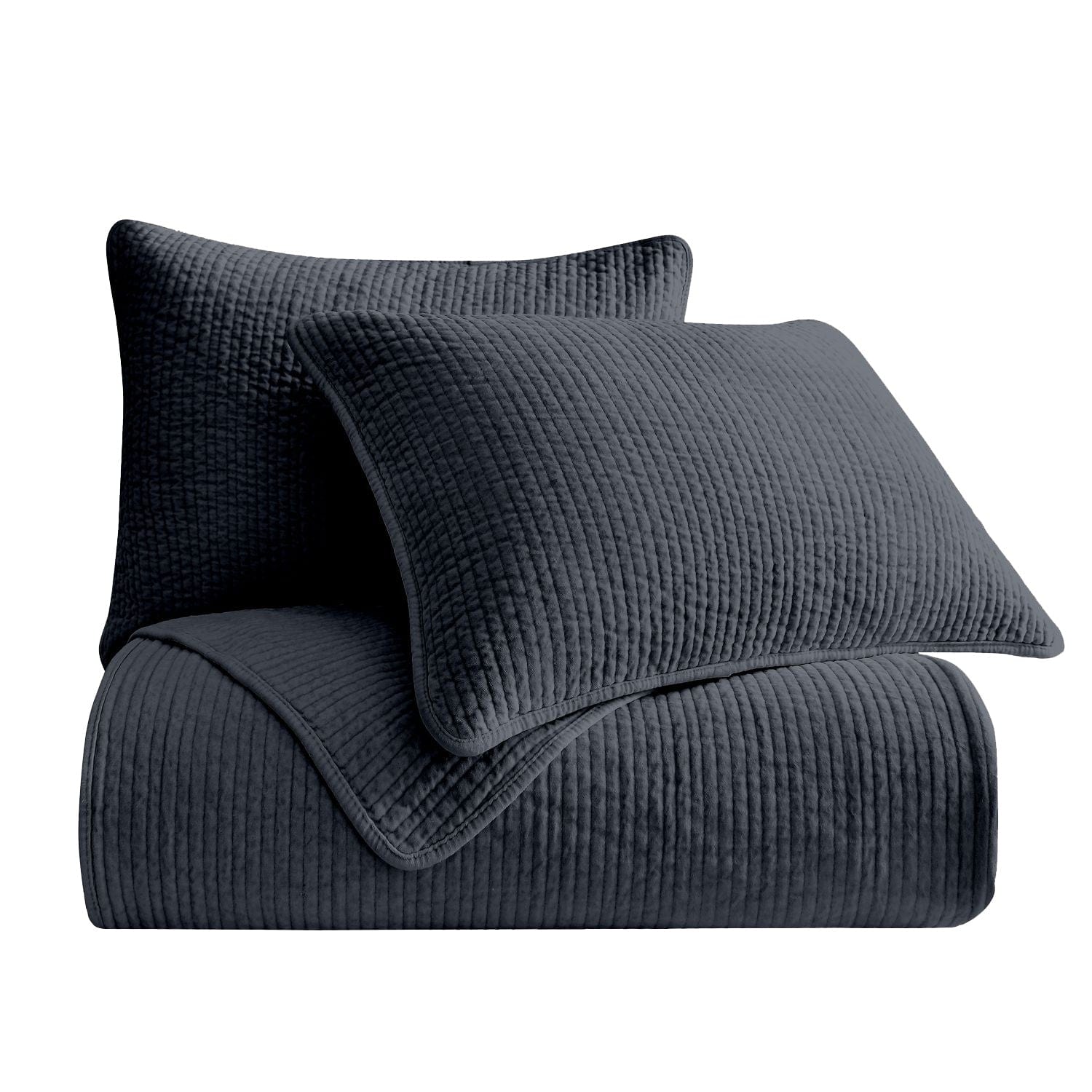 Stonewashed Cotton Velvet Quilt