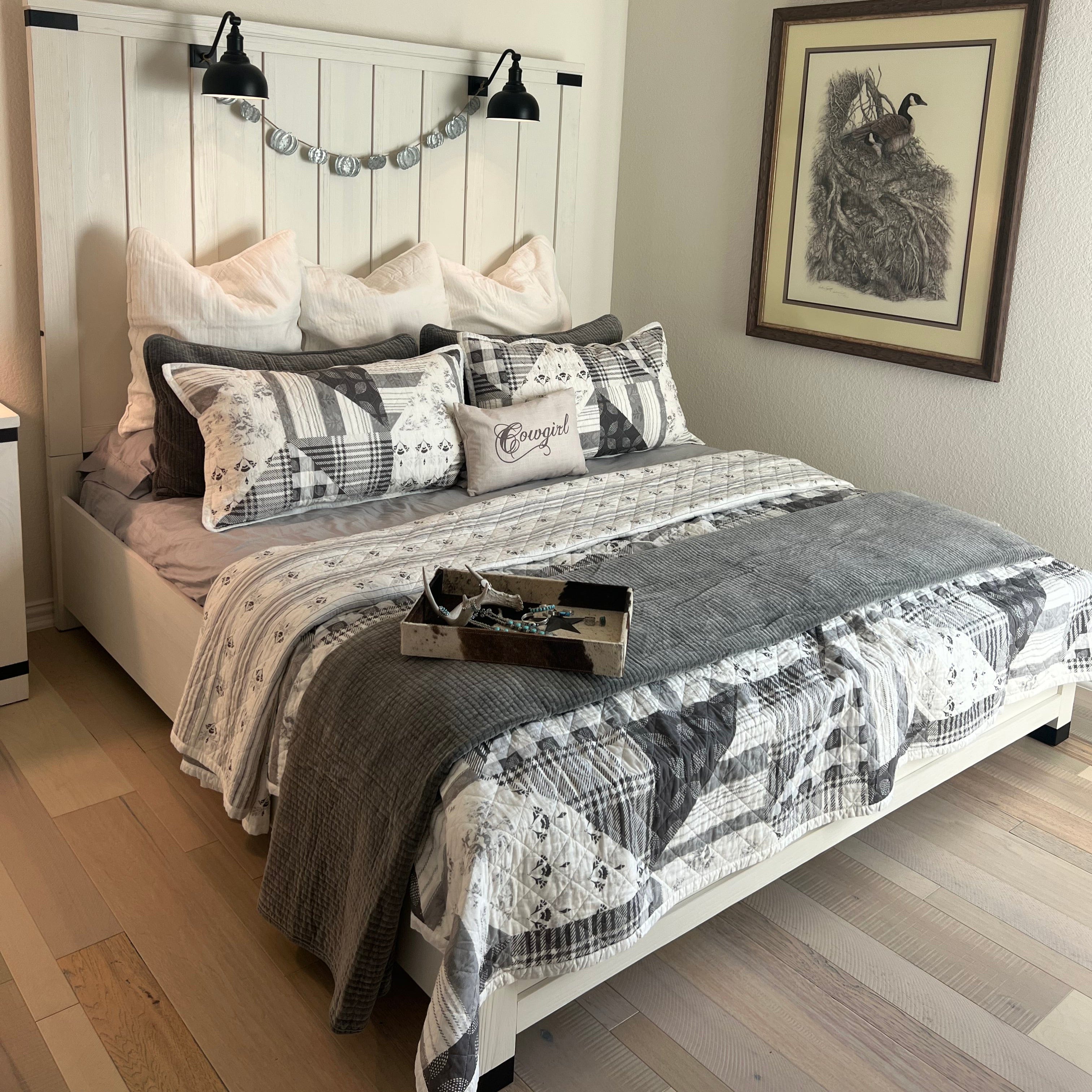 Stonewashed Cotton Velvet Quilt